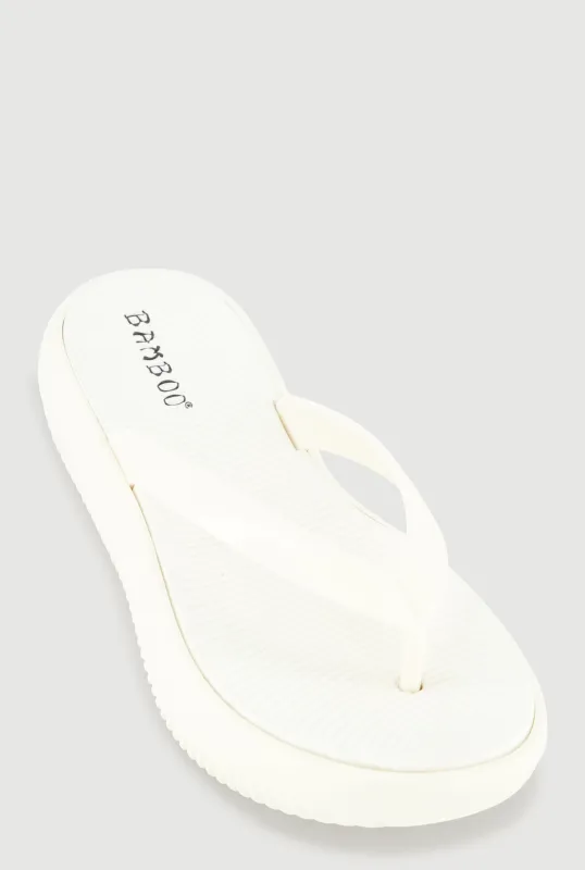 Solid Flip Flops made by Rainbow