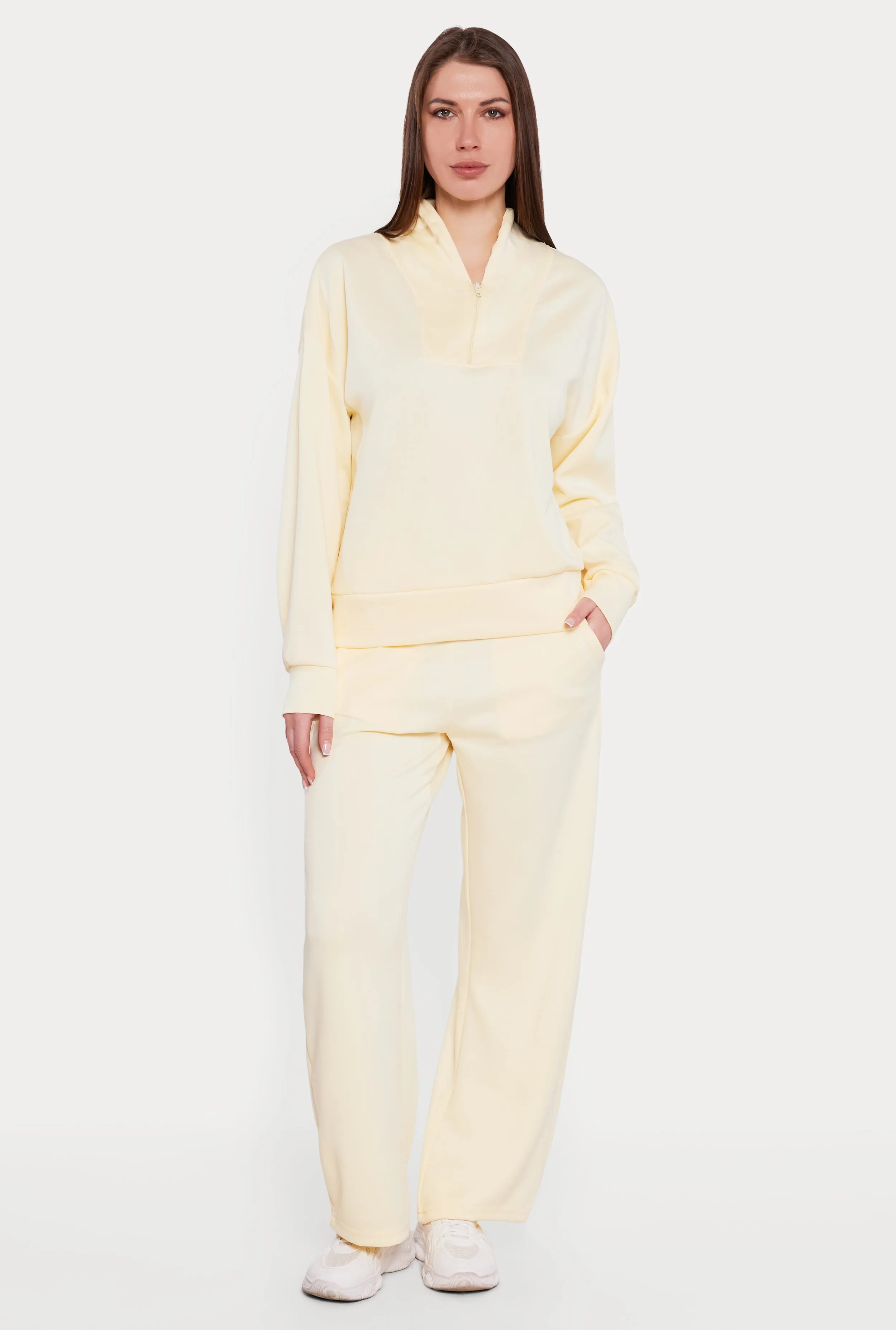 Solid Pull On Straight Leg Sweatpants sold by Rainbow product image thumbnail 3