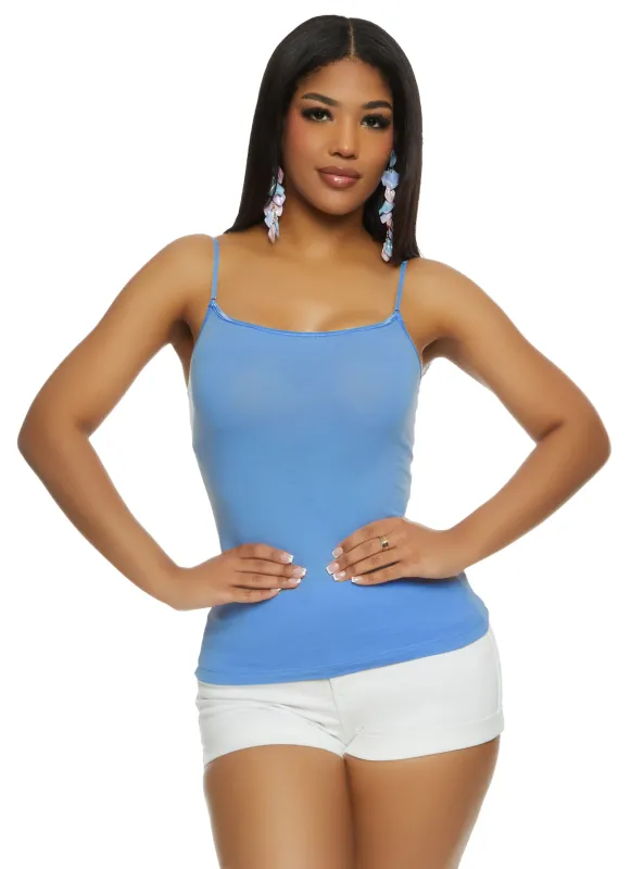 Solid Scoop Neck Cami made by Rainbow