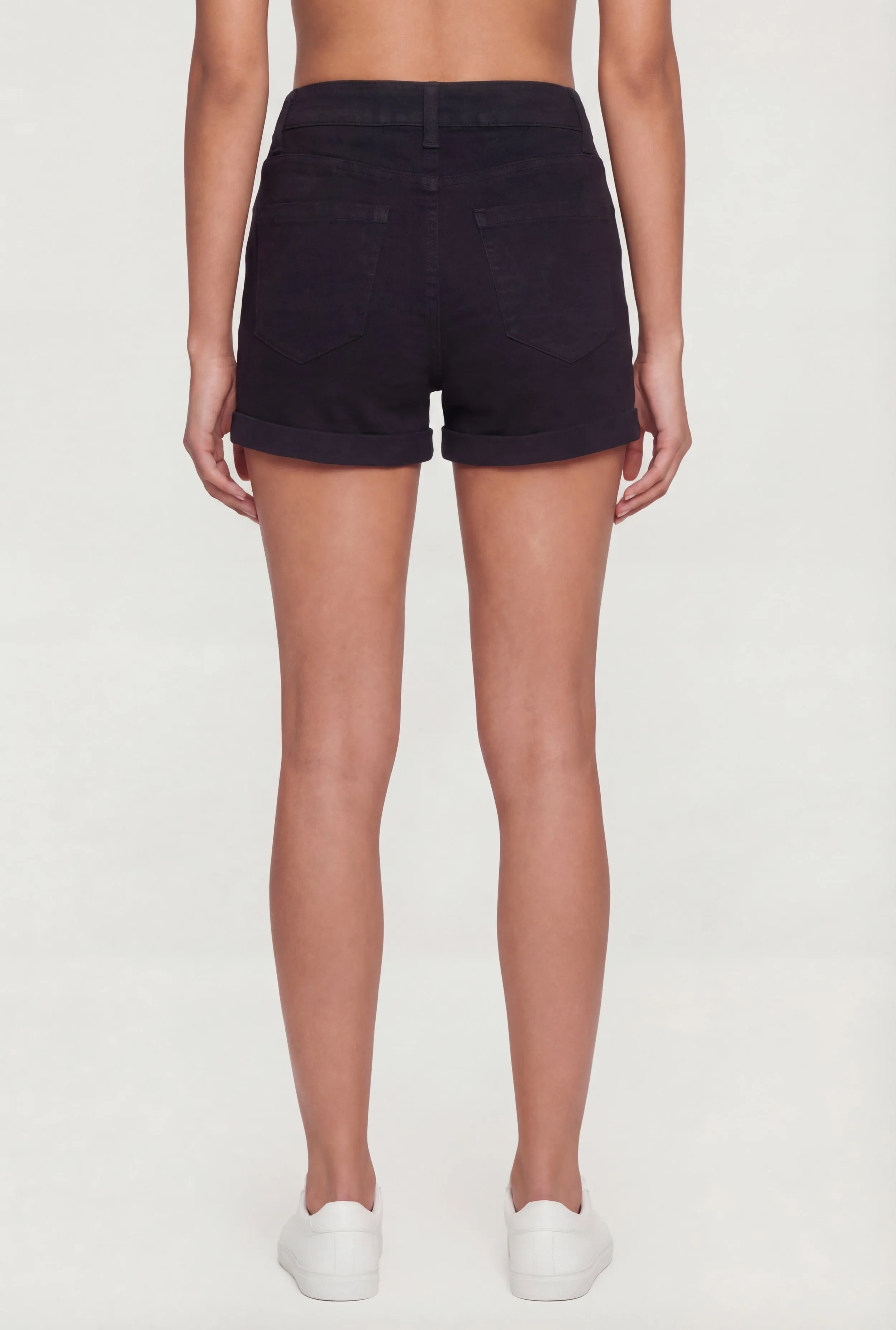 WAX Fixed Cuff Stretch Denim Shorts sold by Rainbow product image thumbnail 5