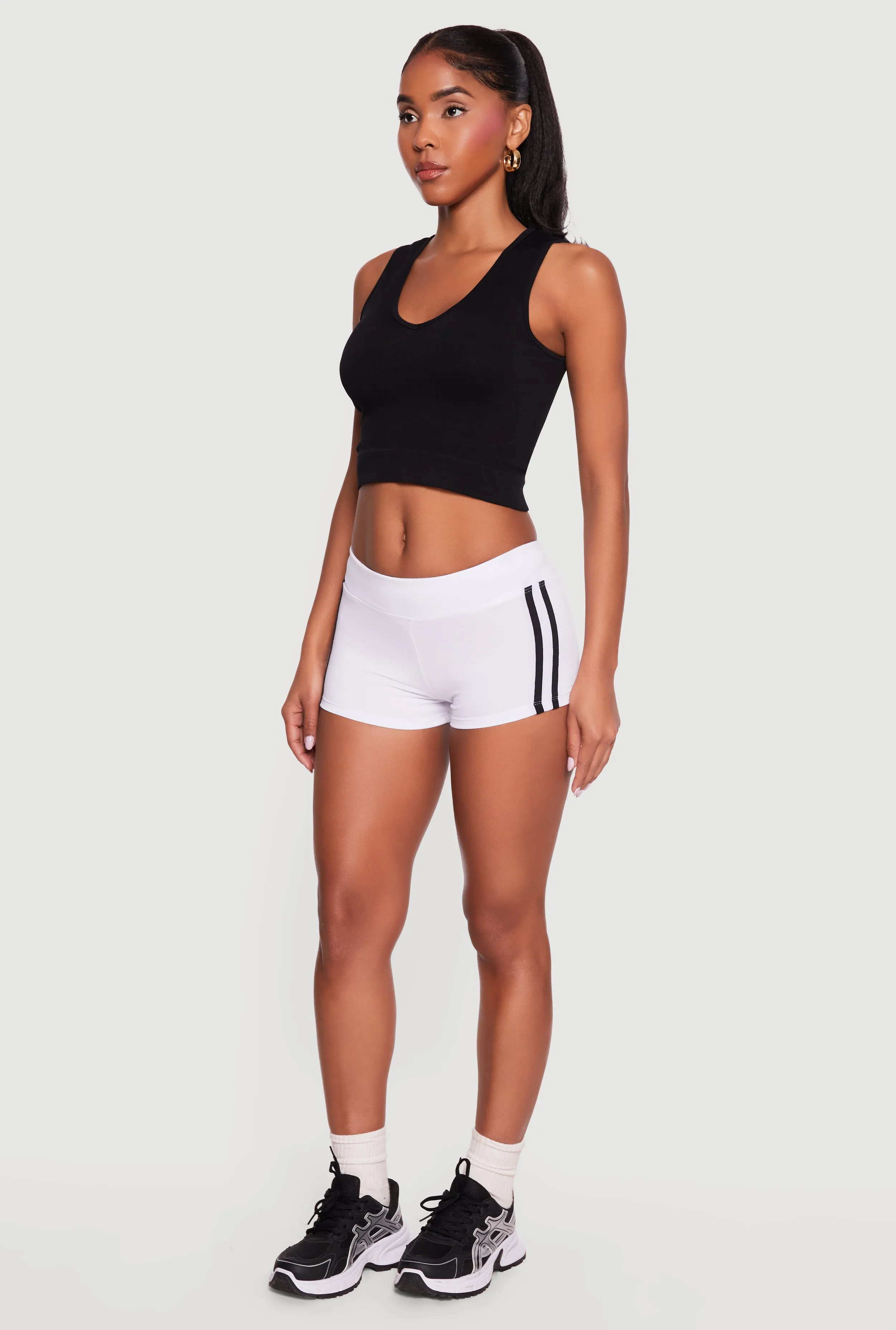 Varsity Stripe Active Shorts sold by Rainbow product image thumbnail 2