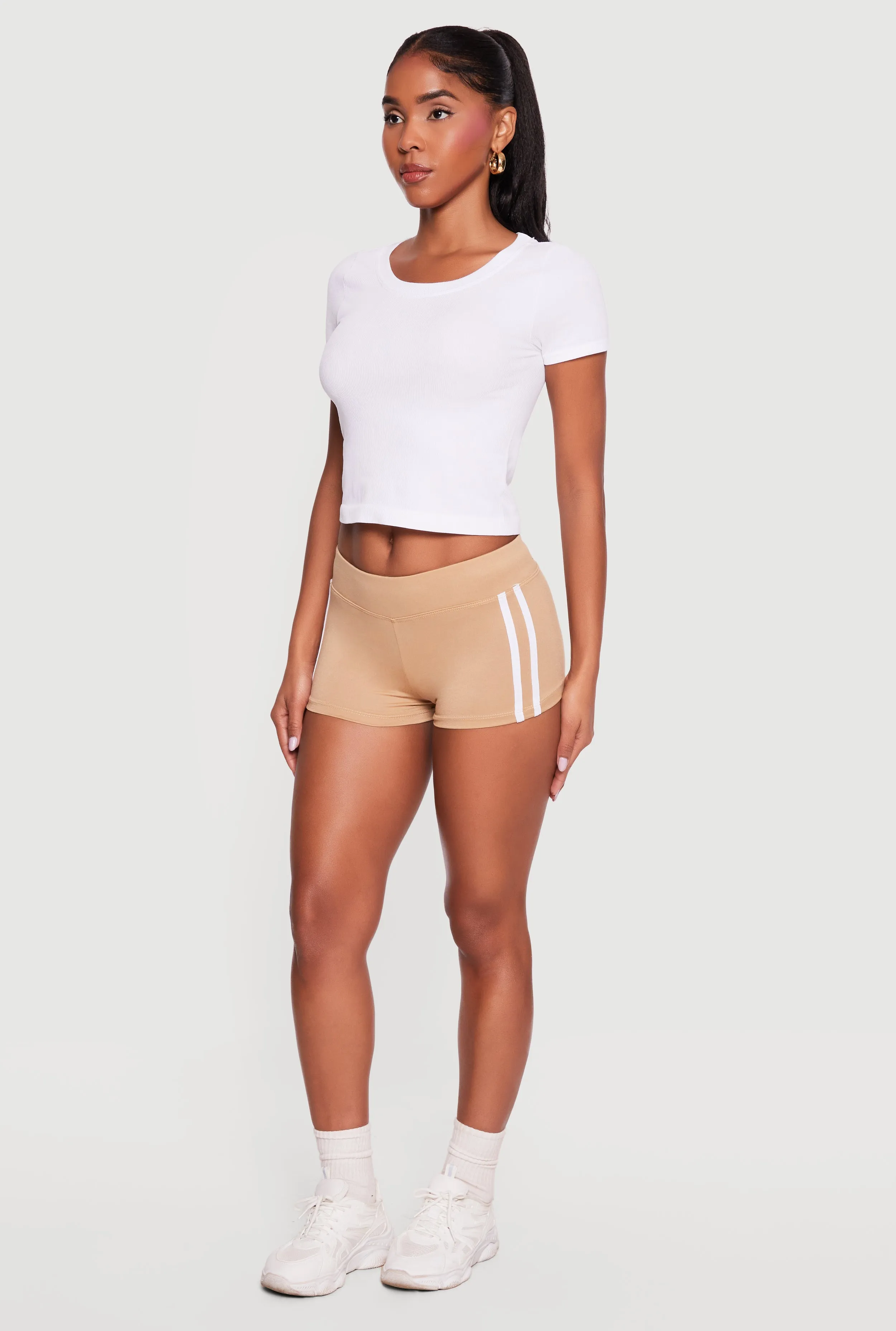 Varsity Stripe Active Shorts sold by Rainbow product image thumbnail 2