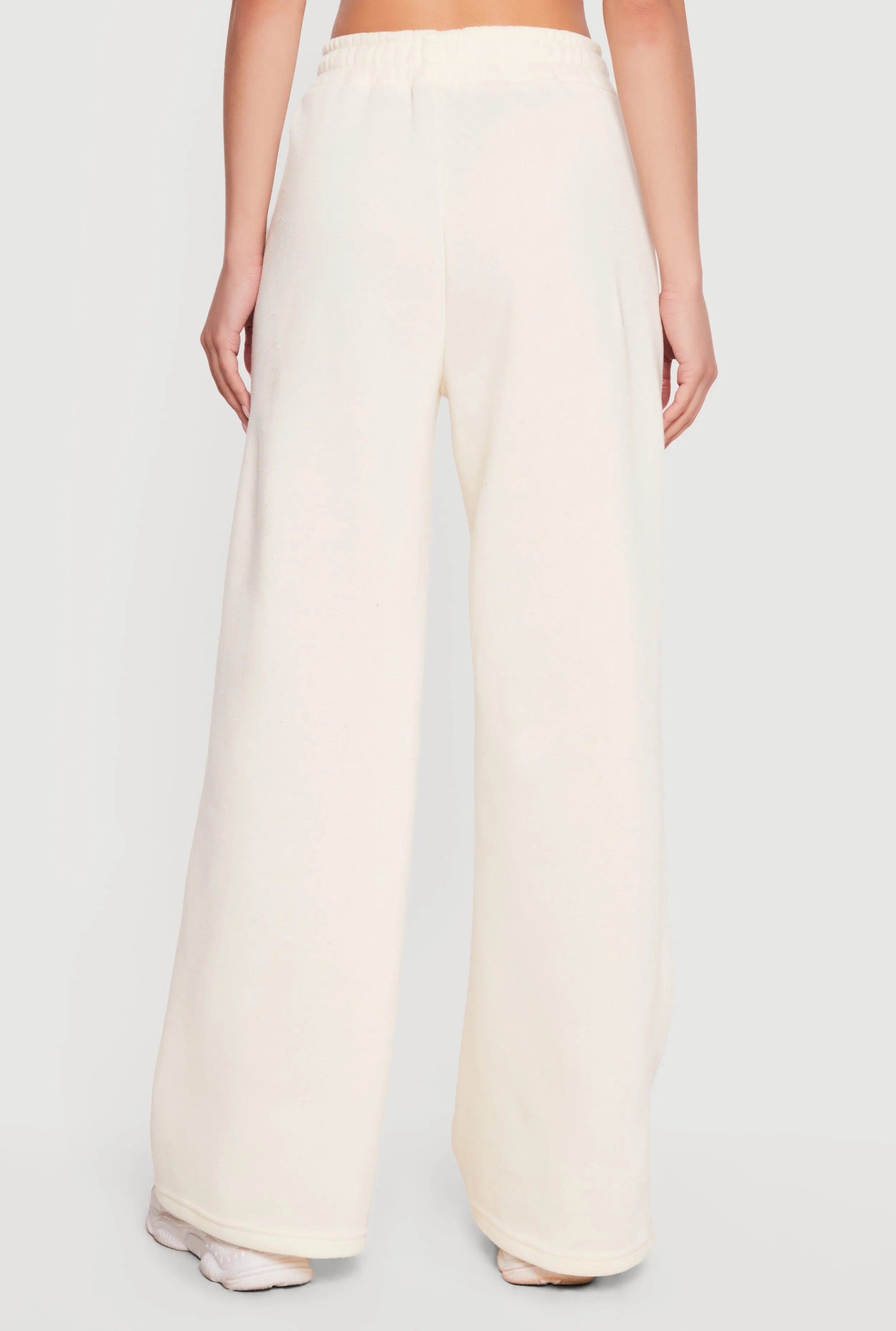Patch Graphic Wide Leg Pull On Sweatpants sold by Rainbow product image thumbnail 5