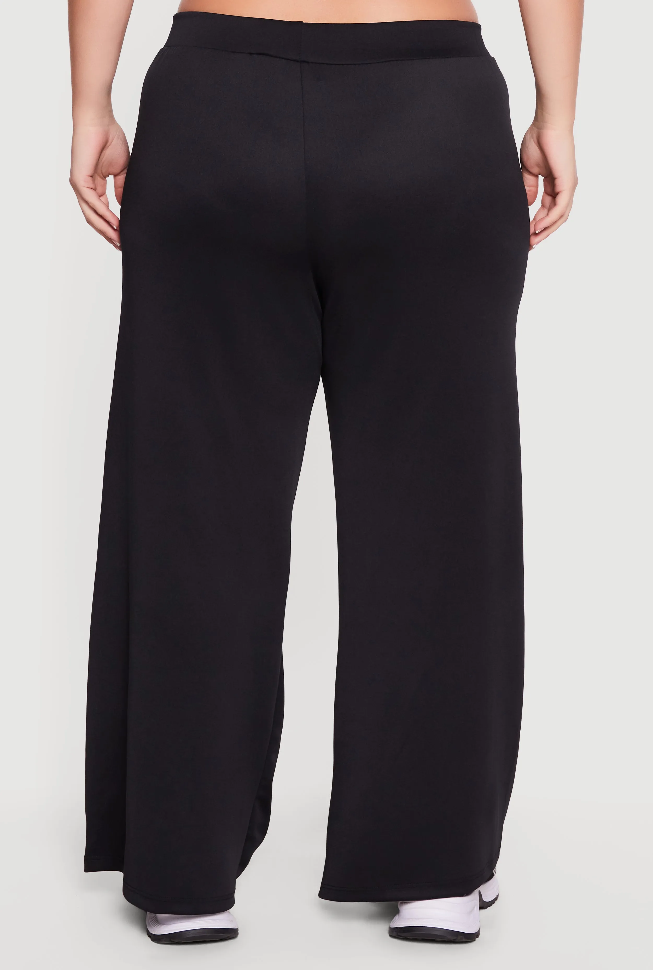 Plus Size Side Stripe Wide Leg Active Pants sold by Rainbow product image thumbnail 5