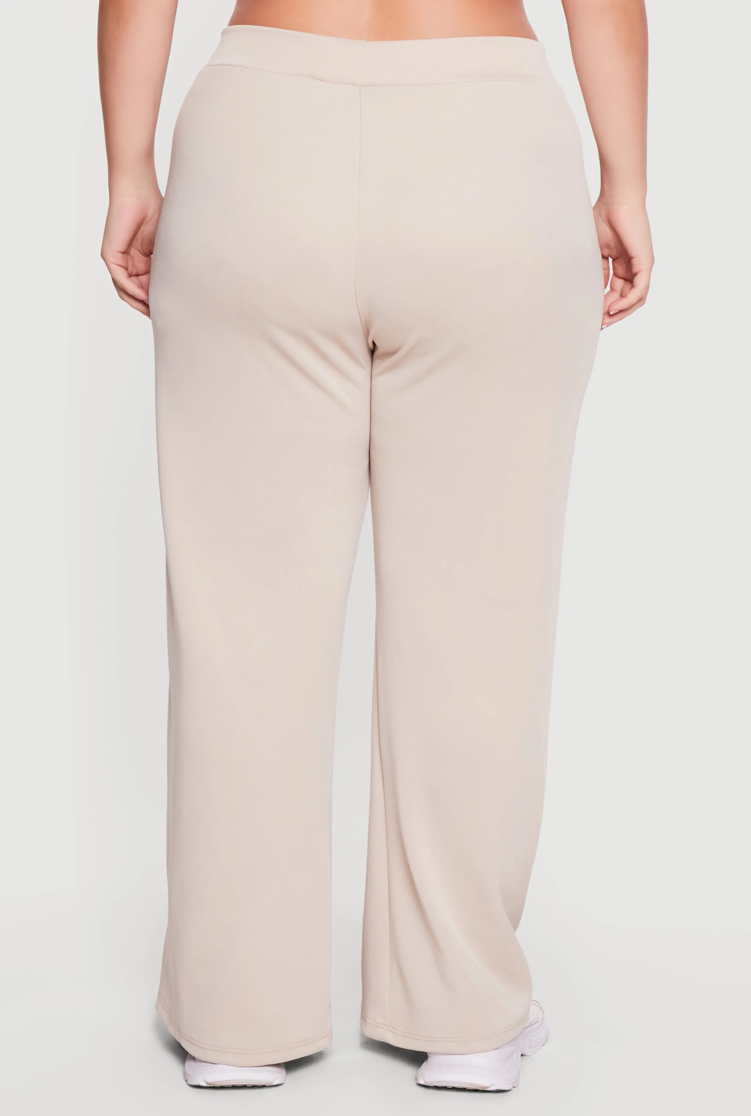 Plus Size Side Stripe Wide Leg Active Pants sold by Rainbow product image thumbnail 5