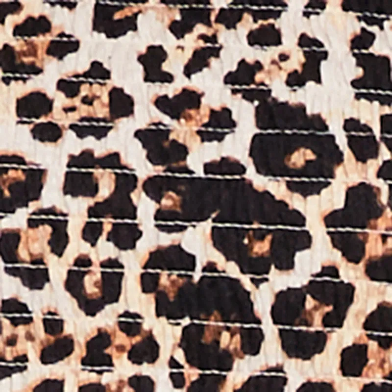 Plus Size Printed Pattern Smocked Peplum Blouse sold by Rainbow product image thumbnail 4