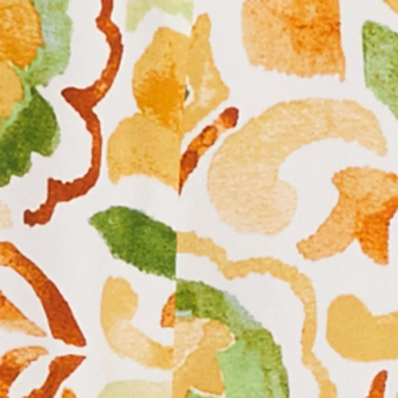 Floral Crepe Knit High Waisted Palazzo Pants sold by Rainbow product image thumbnail 4