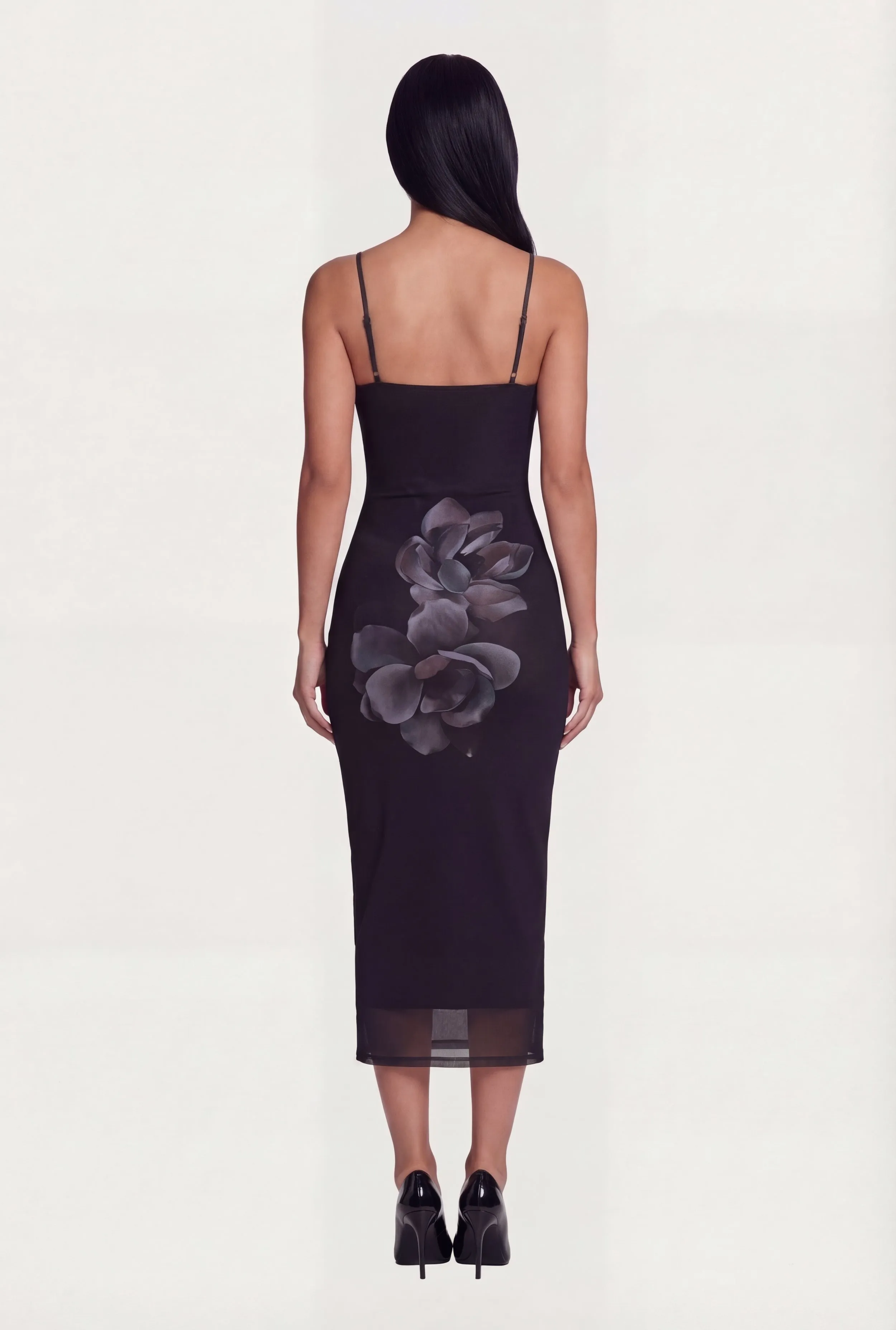 Floral Sweetheart Bustier Midi Dress sold by Rainbow product image thumbnail 3