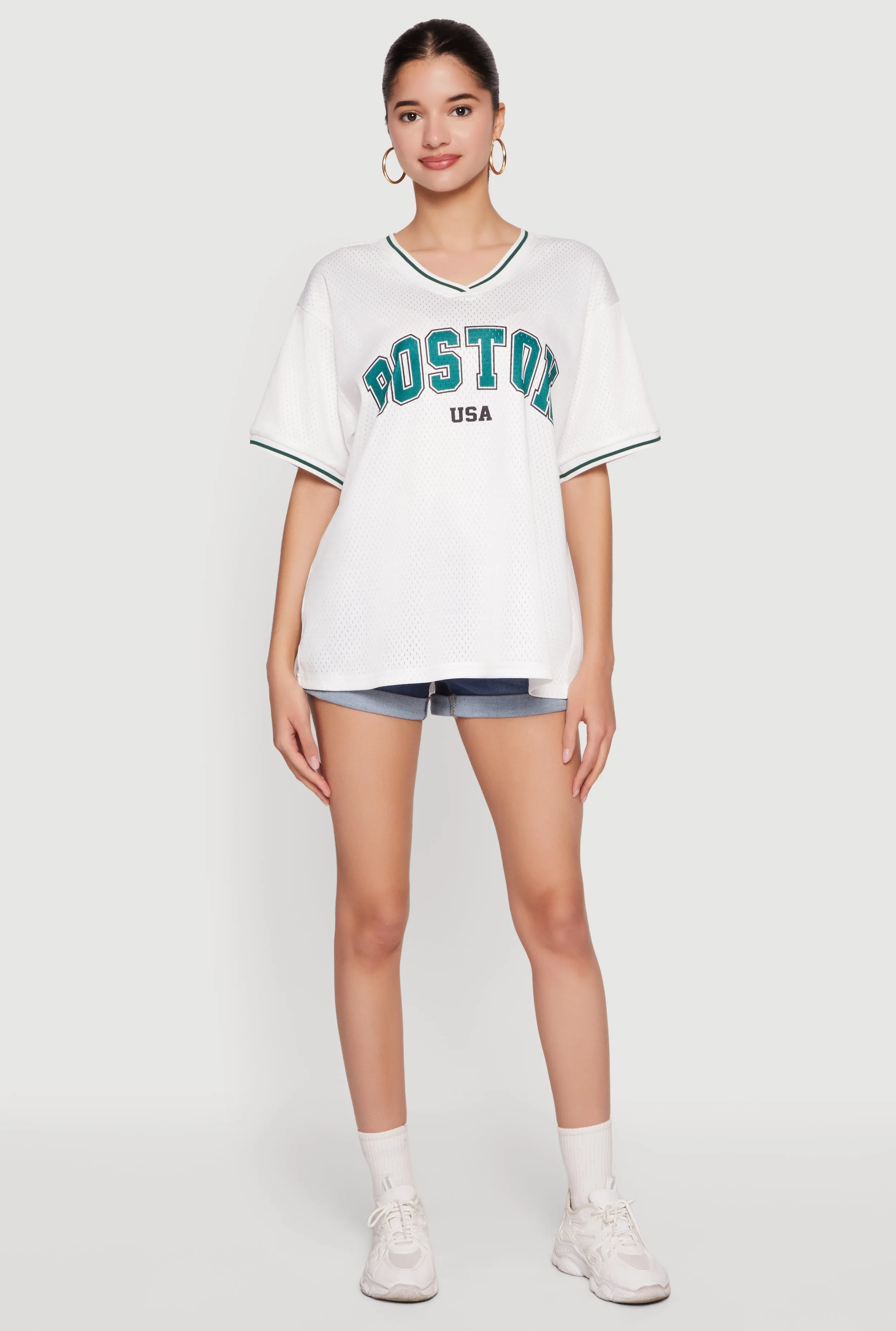 City Graphic Jersey Top sold by Rainbow