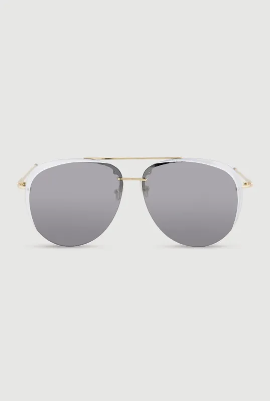 Contrast Lens Aviator Sunglasses sold by Rainbow
