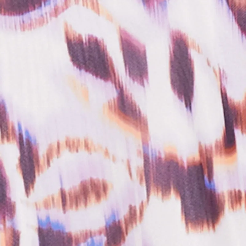 Ruffled Tie Front Asymmetrical High Low Dress sold by Rainbow product image thumbnail 4