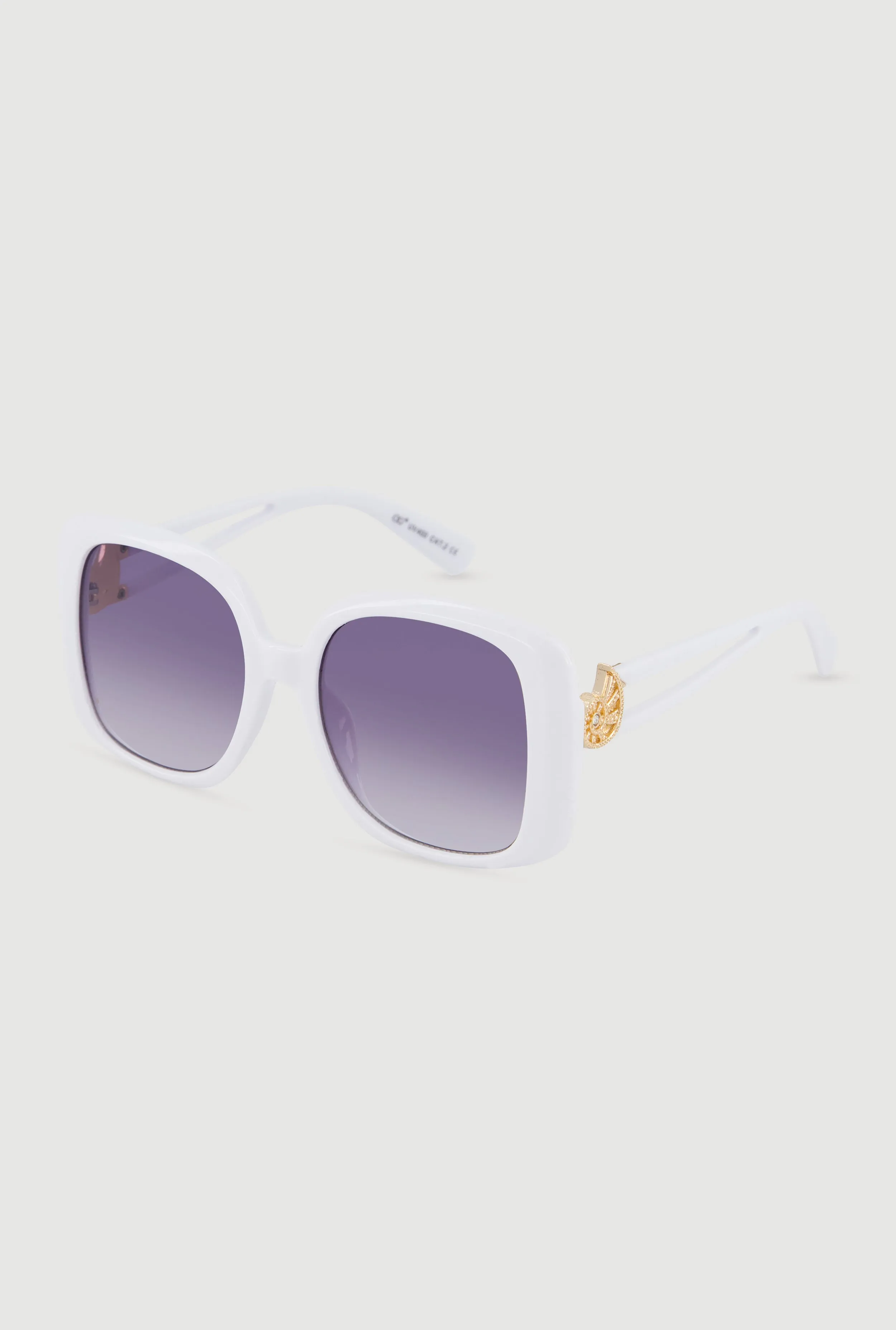 Metallic Seashell Detail Sunglasses sold by Rainbow product image thumbnail 3