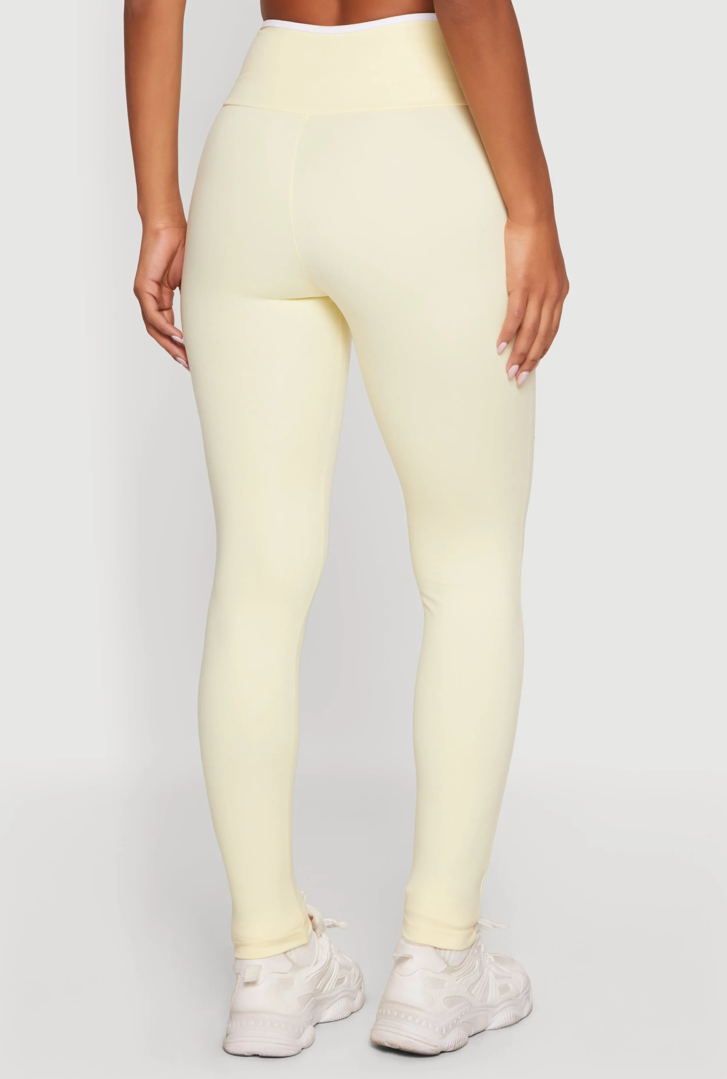 Contrast Trim Crossover Leggings sold by Rainbow product image thumbnail 5