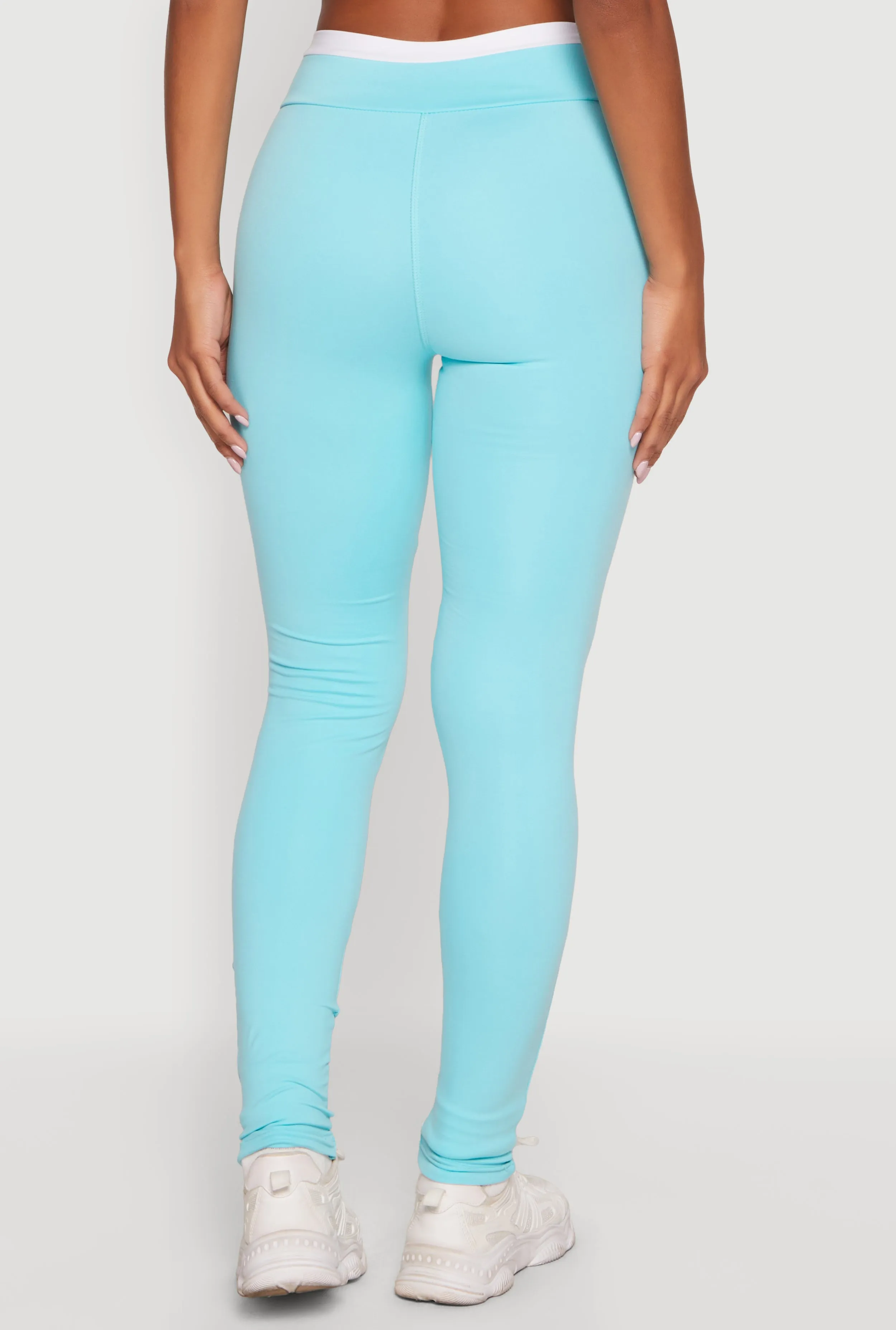 Contrast Waistband Leggings sold by Rainbow product image thumbnail 5