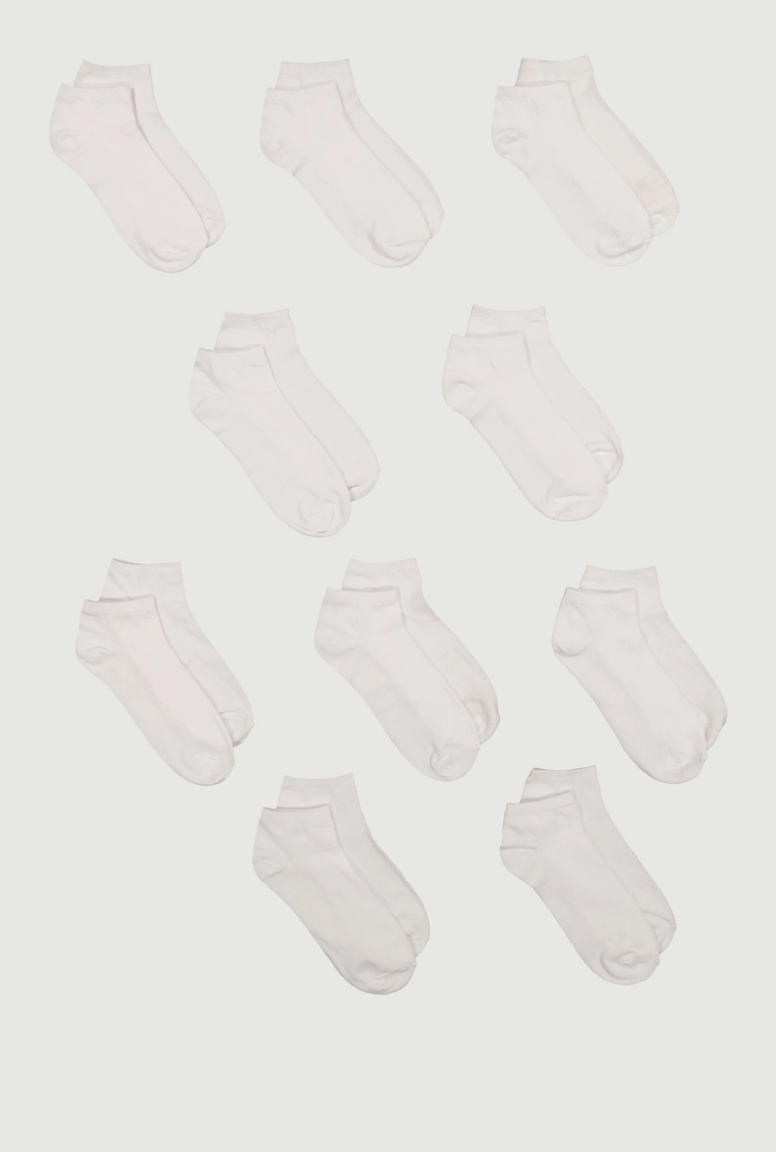 Low Cut Socks 10 Pack sold by Rainbow product image thumbnail 2