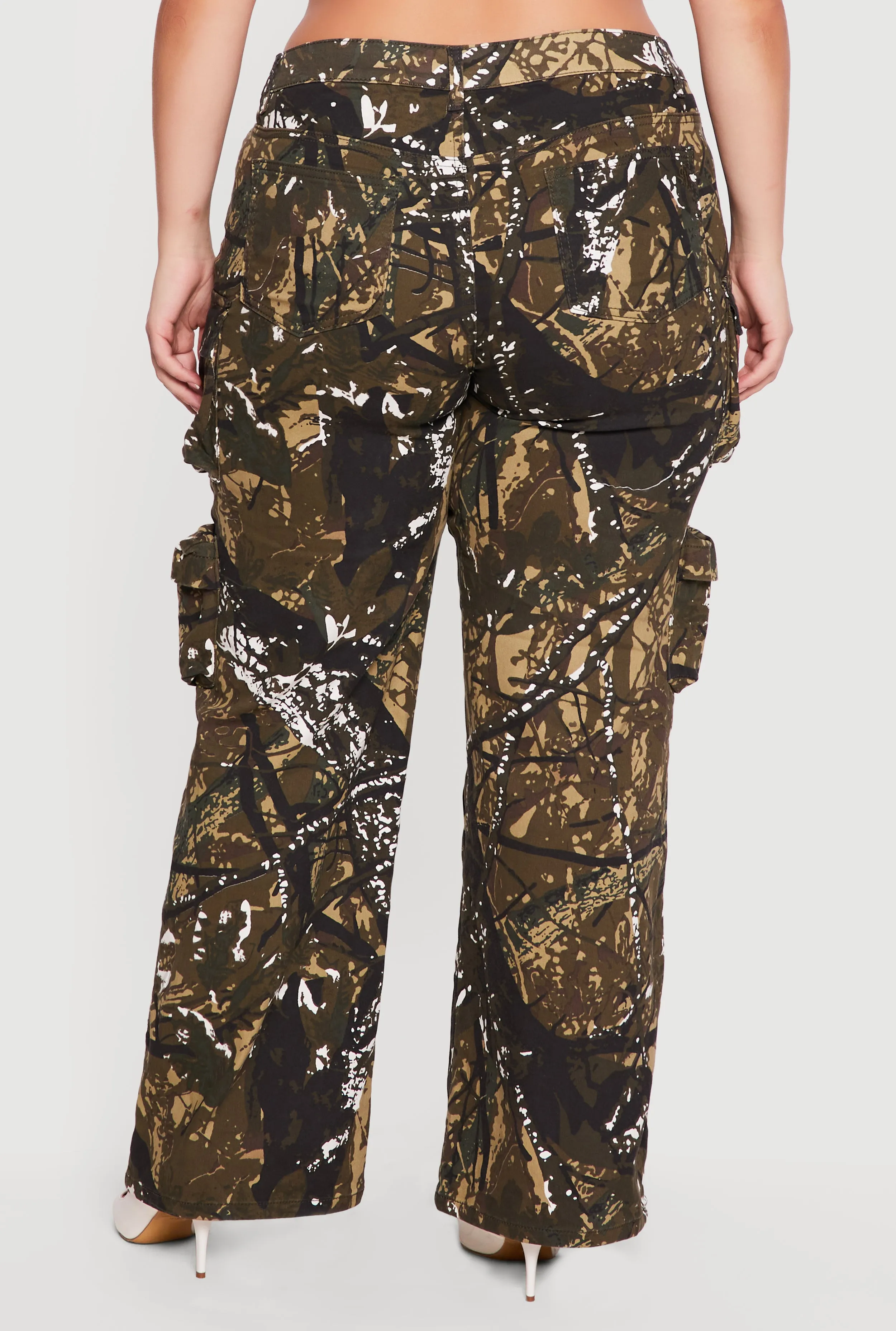 Plus Size VIP Hunter Camo Cargo Pocket Pants sold by Rainbow product image thumbnail 5