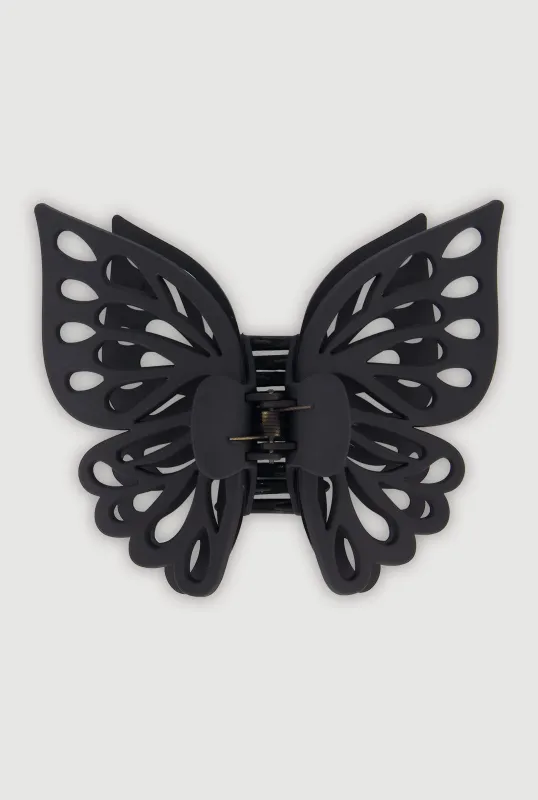 Butterfly Claw Hair Clip made by Rainbow