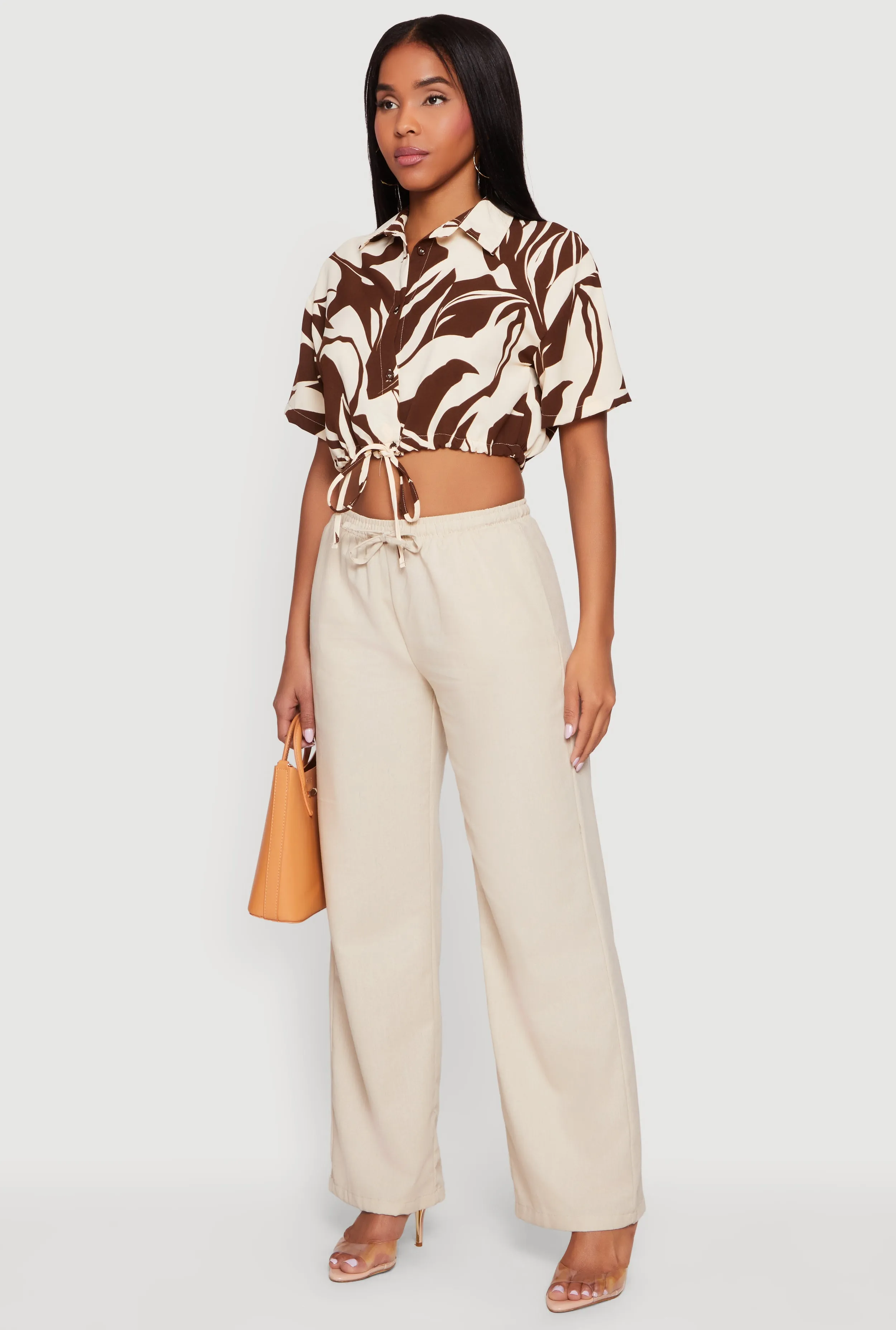 Wide Leg Linen Pants sold by Rainbow product image thumbnail 2