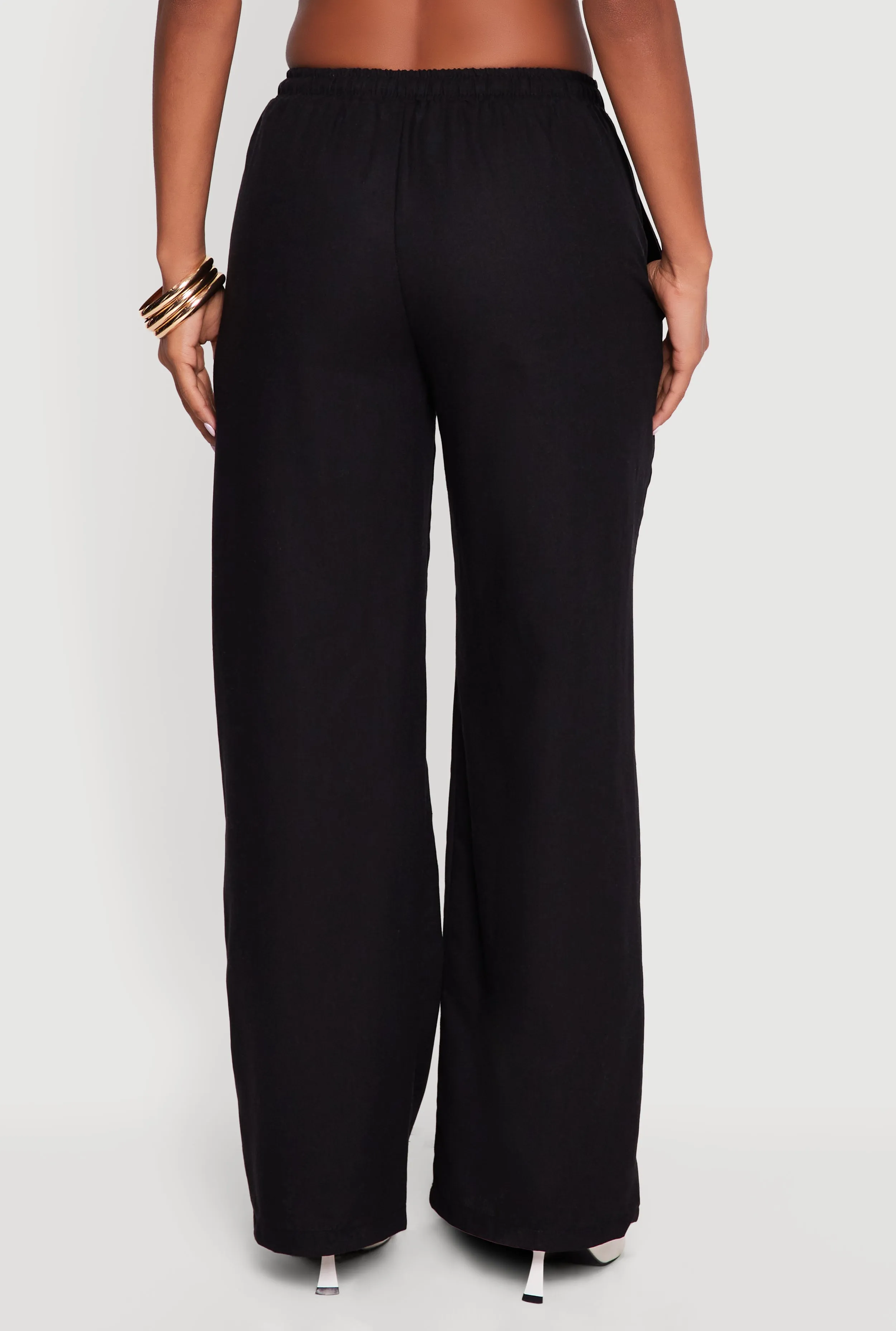 Wide Leg Linen Pants sold by Rainbow product image thumbnail 5