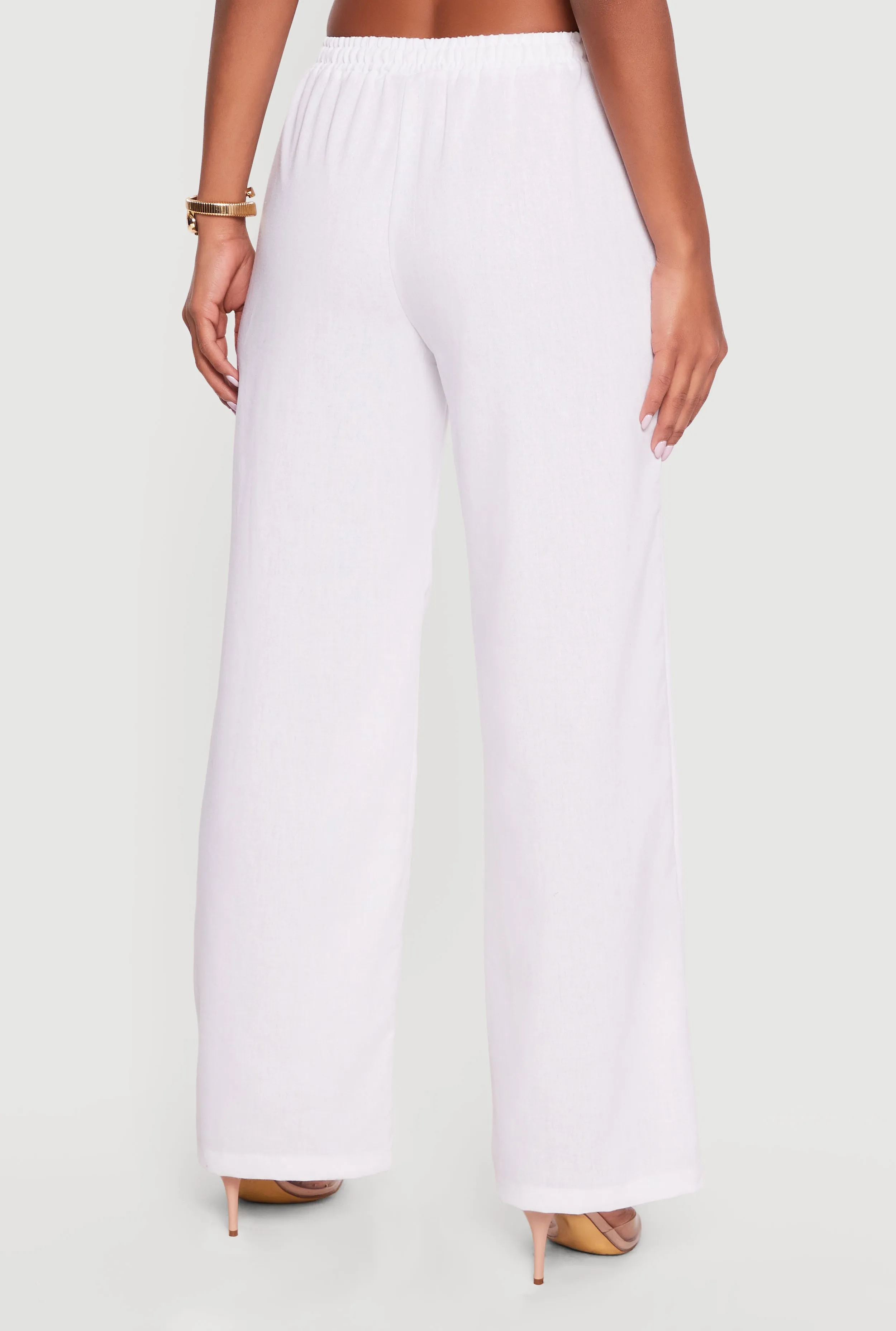 Wide Leg Linen Pants sold by Rainbow product image thumbnail 5