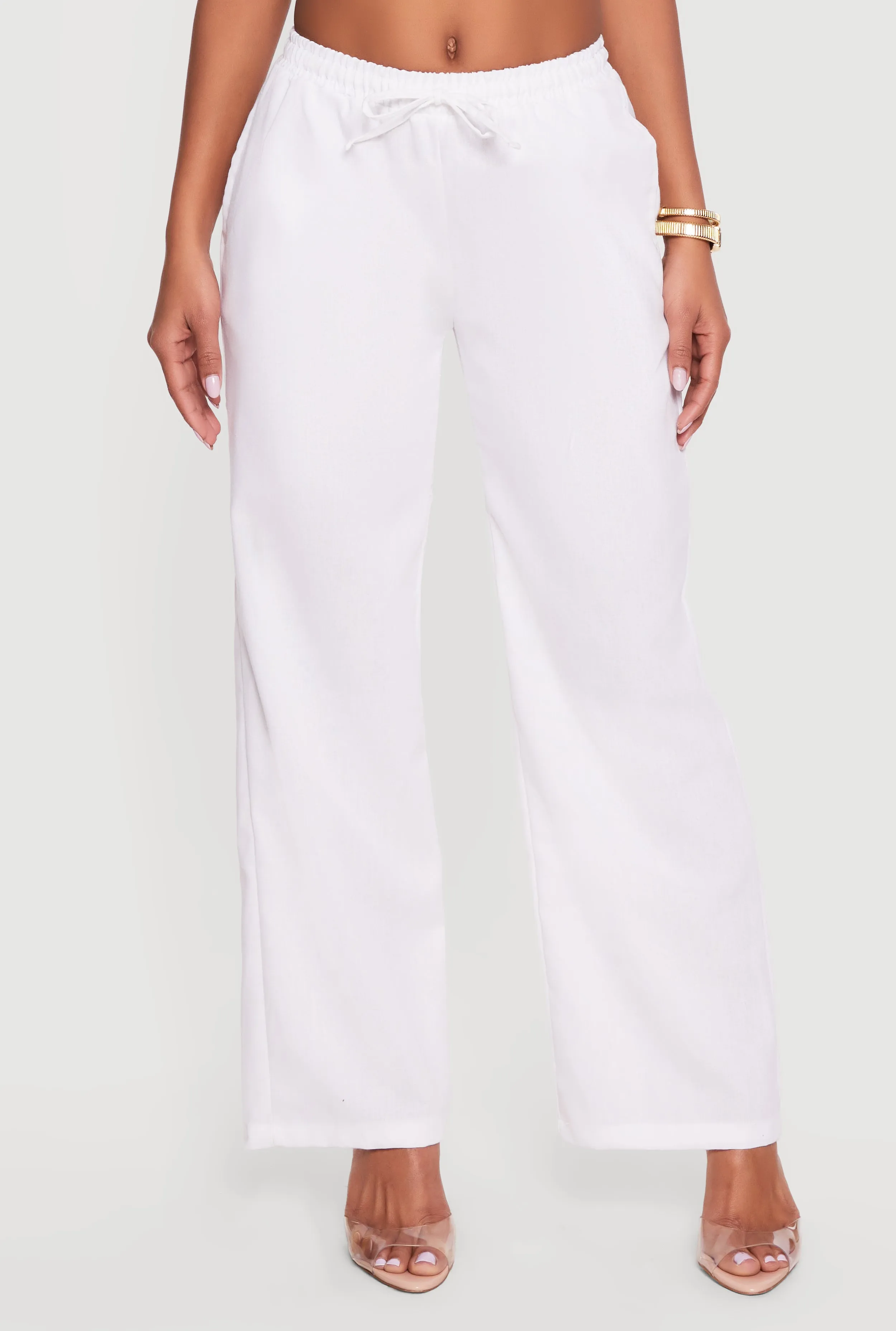 Wide Leg Linen Pants sold by Rainbow product image thumbnail 3