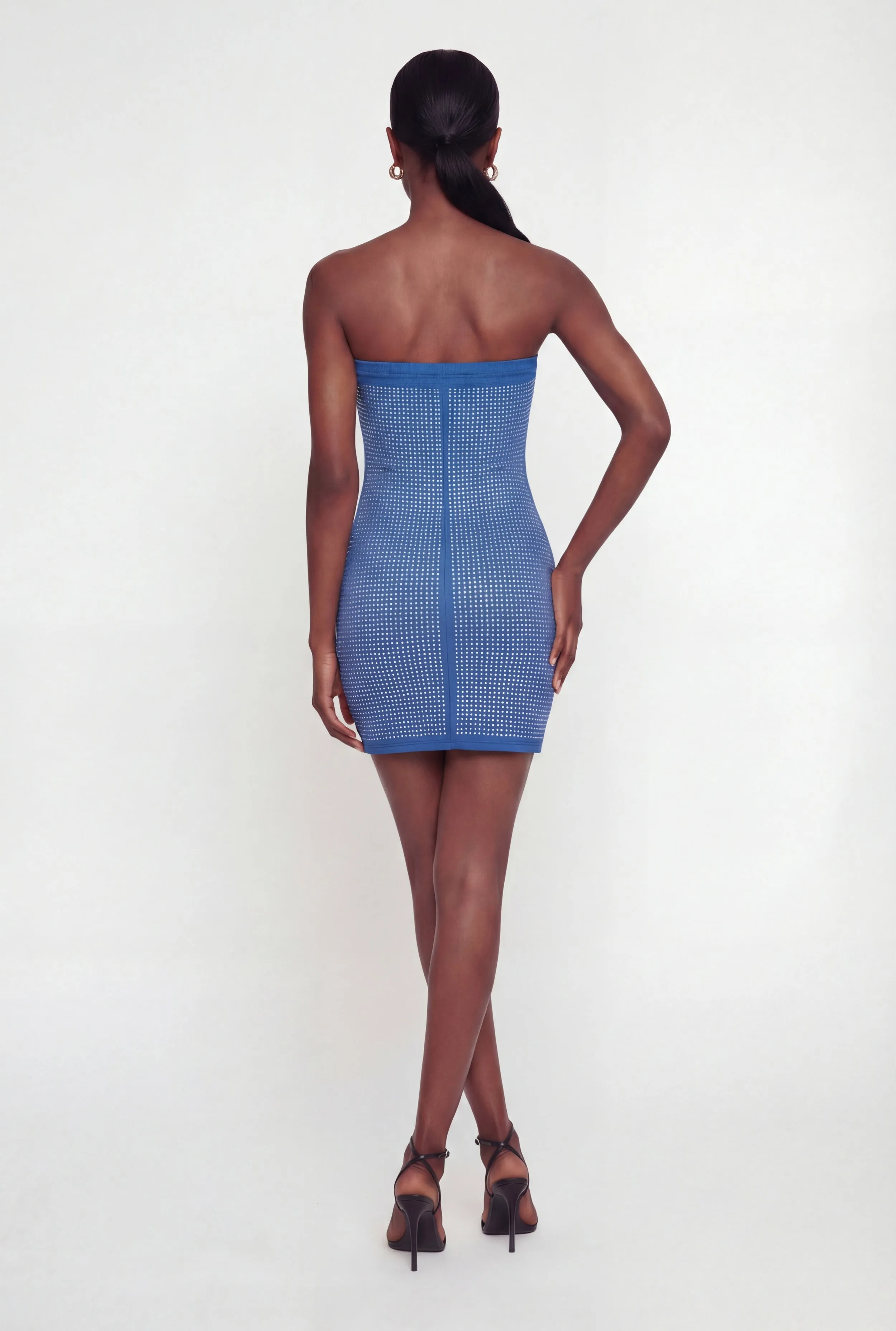 Rhinestone Mini Tube Dress sold by Rainbow product image thumbnail 3