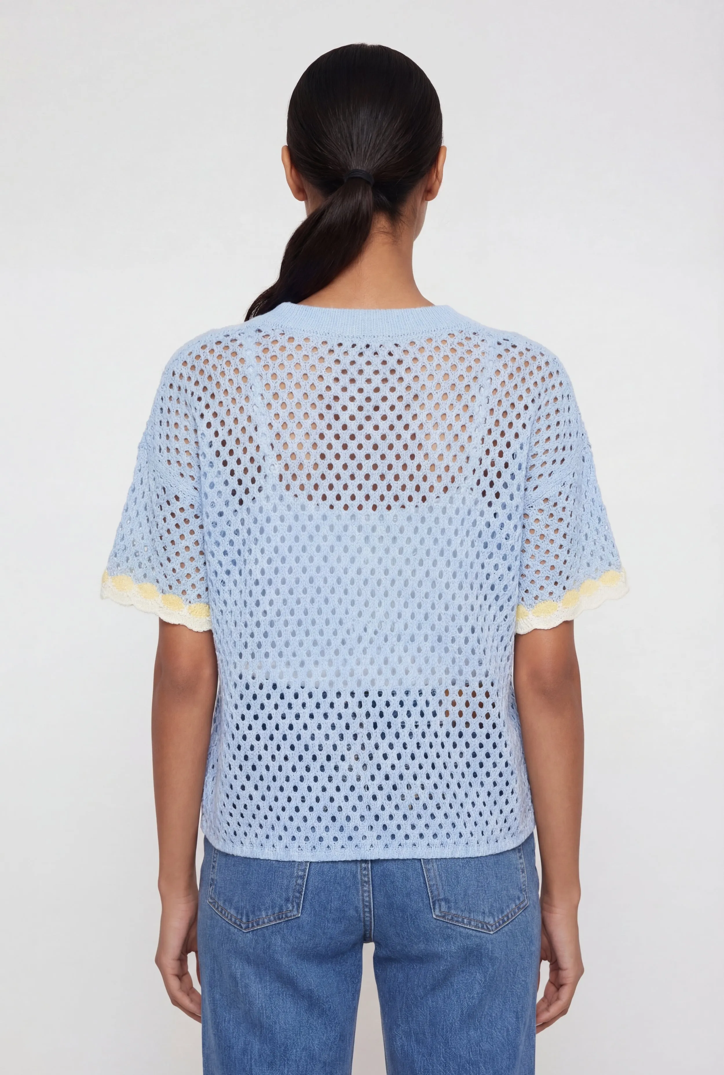 Crochet 23 Graphic Football Jersey sold by Rainbow product image thumbnail 5