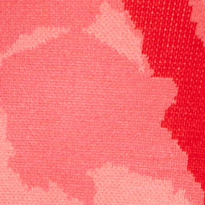 Plus Size Abstract Floral Print Zip Back Tube Dress sold by Rainbow product image thumbnail 4