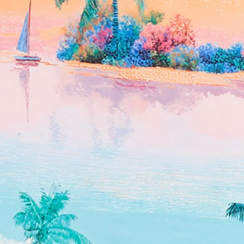 Plus Size Tropical Island Print Cami Maxi Dress sold by Rainbow product image thumbnail 4