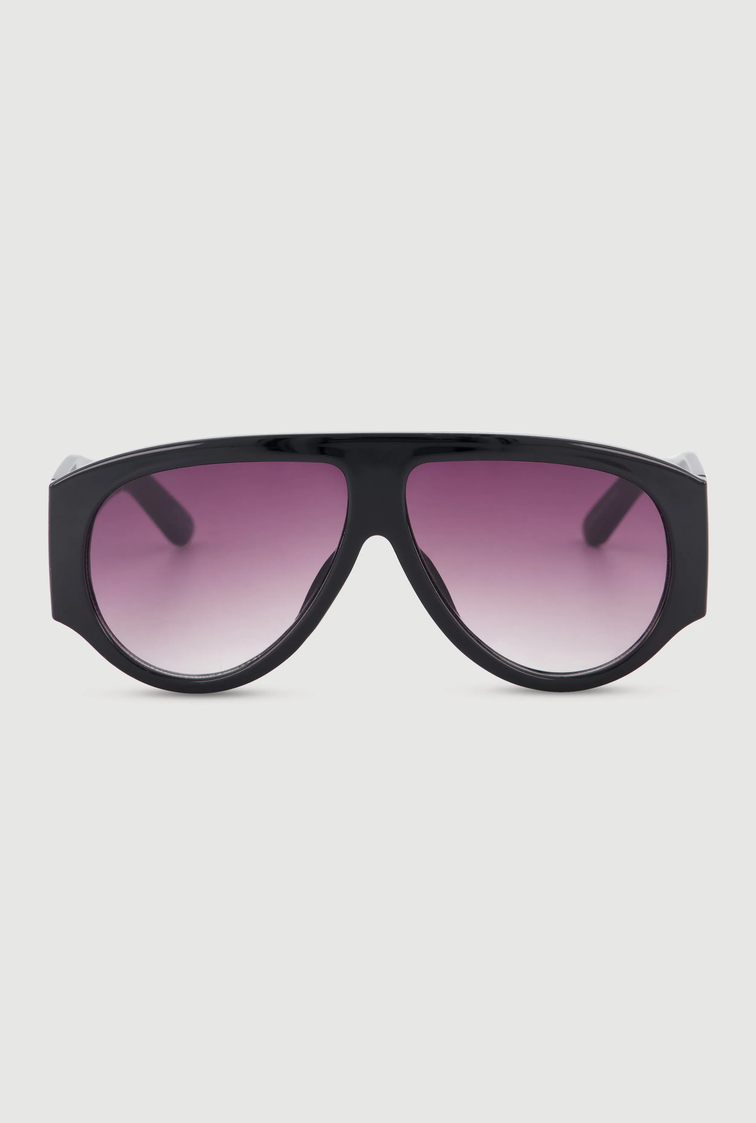 Ombre Lens Curved Shield Sunglasses sold by Rainbow product image thumbnail 2