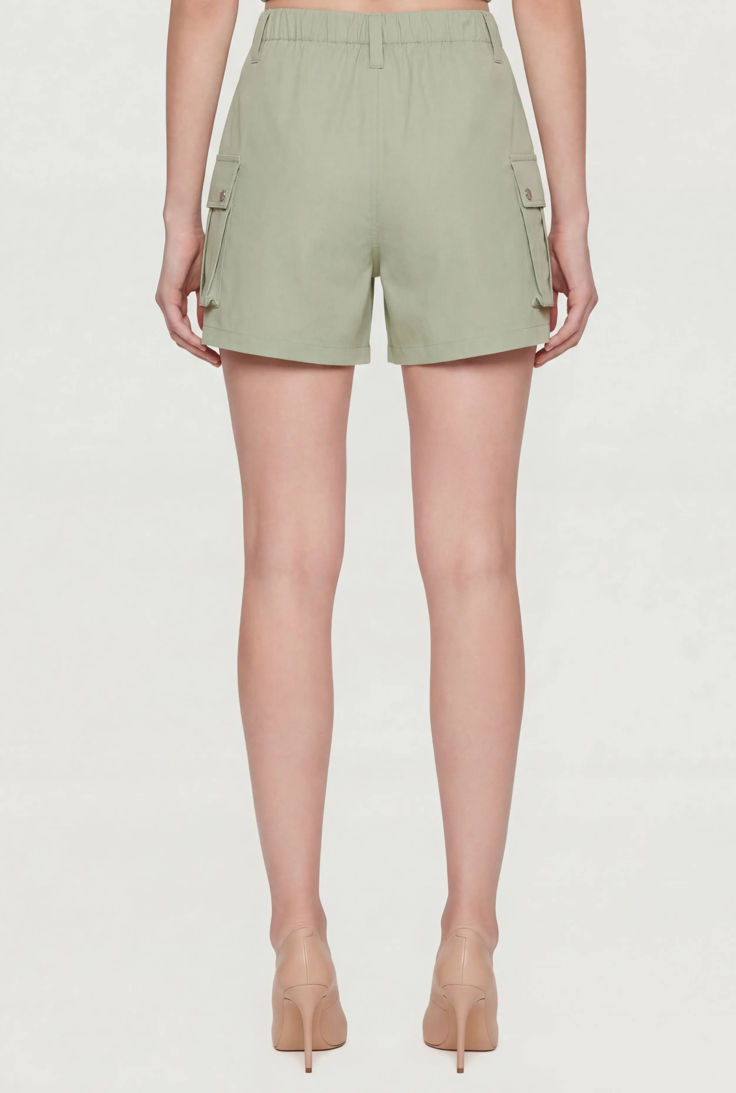 High Waisted Cargo Shorts sold by Rainbow product image thumbnail 5