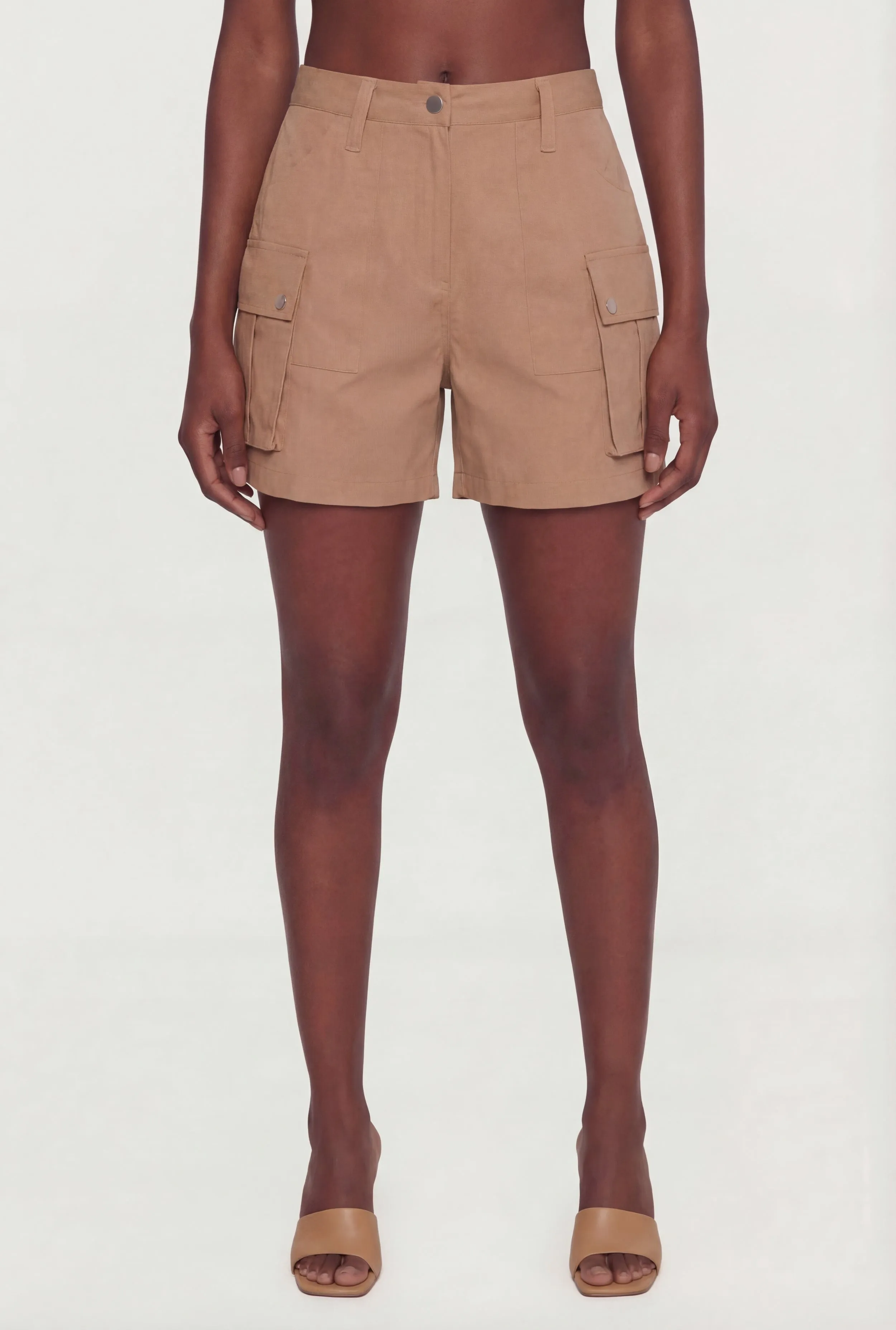 High Waisted Cargo Shorts sold by Rainbow product image thumbnail 3