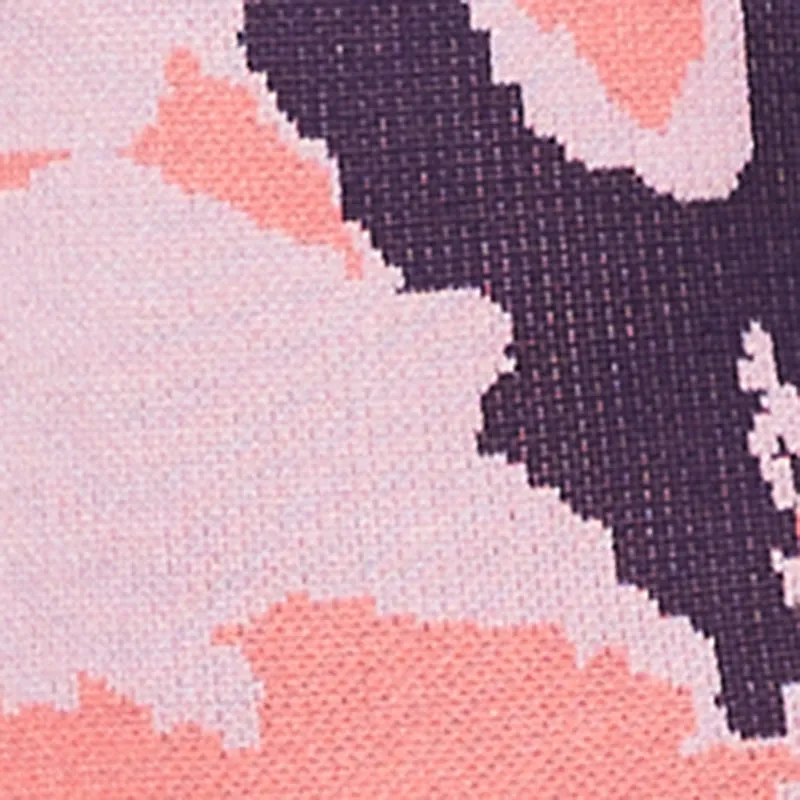 Abstract Floral Print Zip Back Tube Dress sold by Rainbow product image thumbnail 4