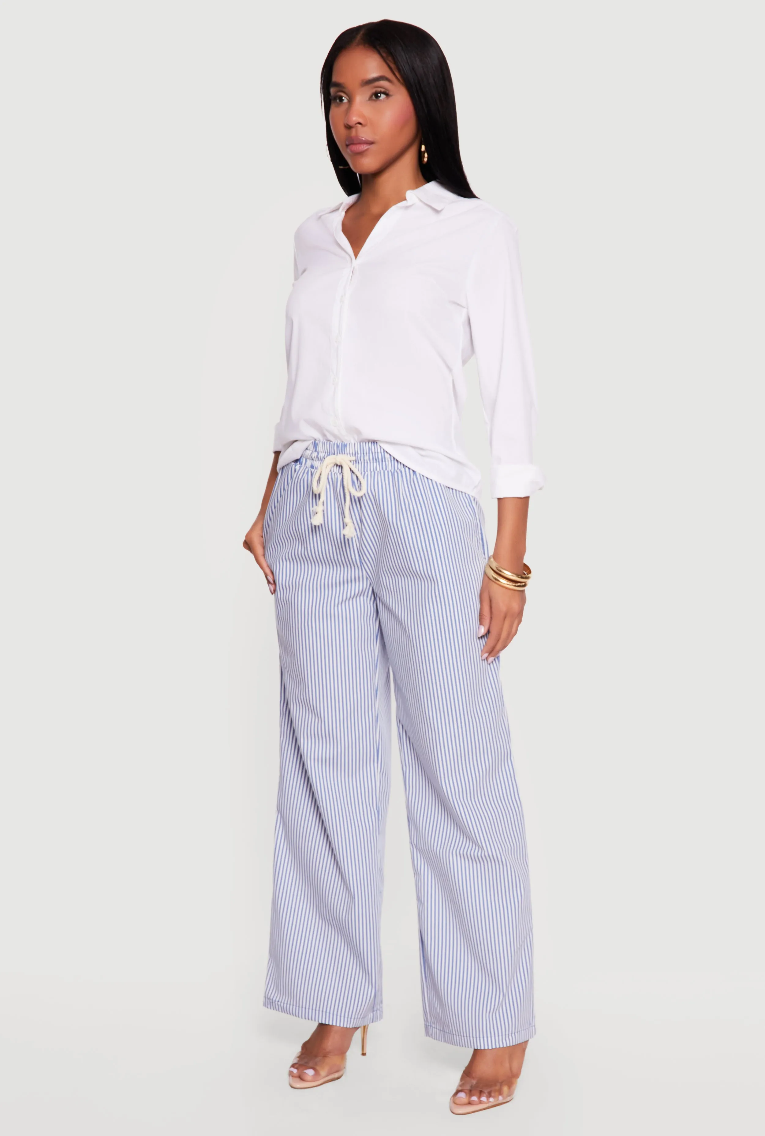 Printed Poplin Wide Leg Pants sold by Rainbow product image thumbnail 2