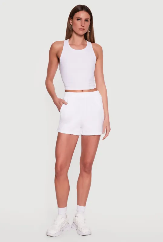 Side Pocket Sweatshorts made by Rainbow