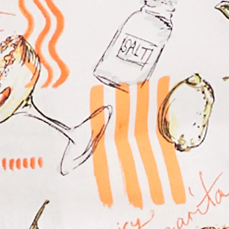 Printed Pattern Linen Wide Leg Drawstring Waist Pants sold by Rainbow product image thumbnail 4