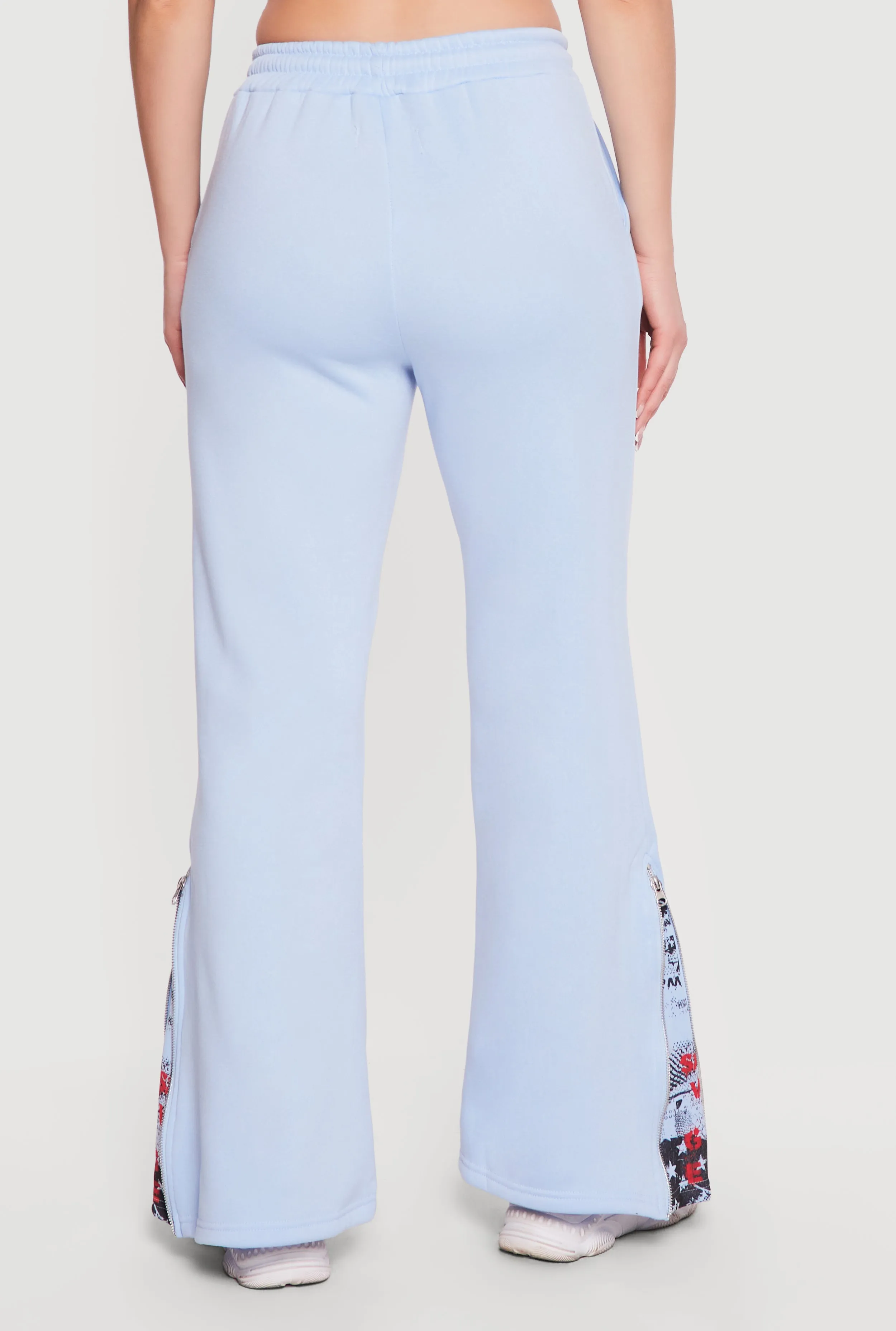 Savage Graphic Zip Hem Boot Cut Sweatpants sold by Rainbow product image thumbnail 5