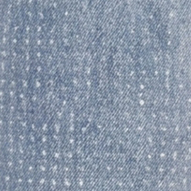 Trendy Mid Rise Rhinestone Flare Leg Jeans sold by Rainbow product image thumbnail 4