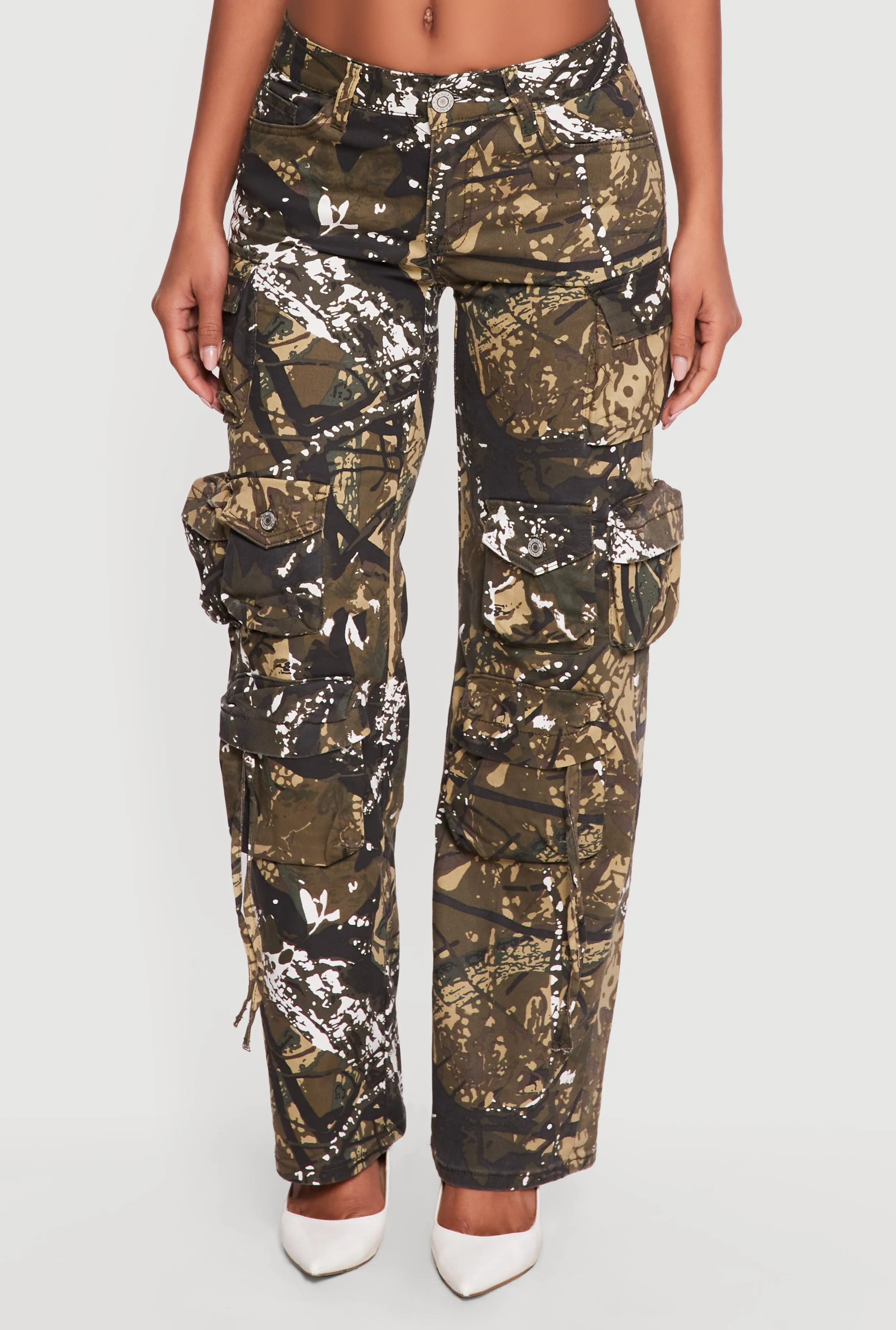 VIP Tree Camo Straight Leg Utility Pants sold by Rainbow product image thumbnail 3