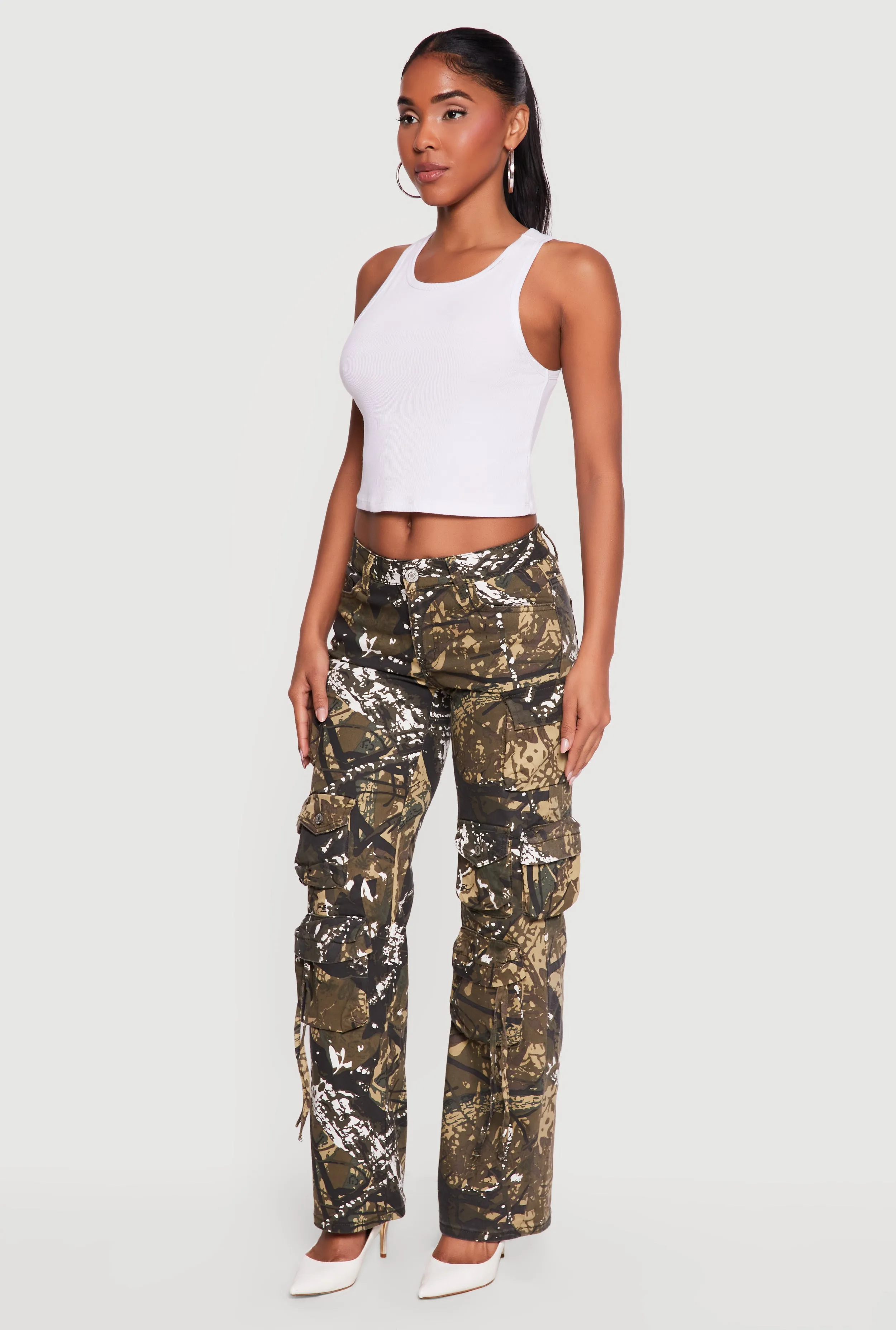VIP Tree Camo Straight Leg Utility Pants sold by Rainbow product image thumbnail 2