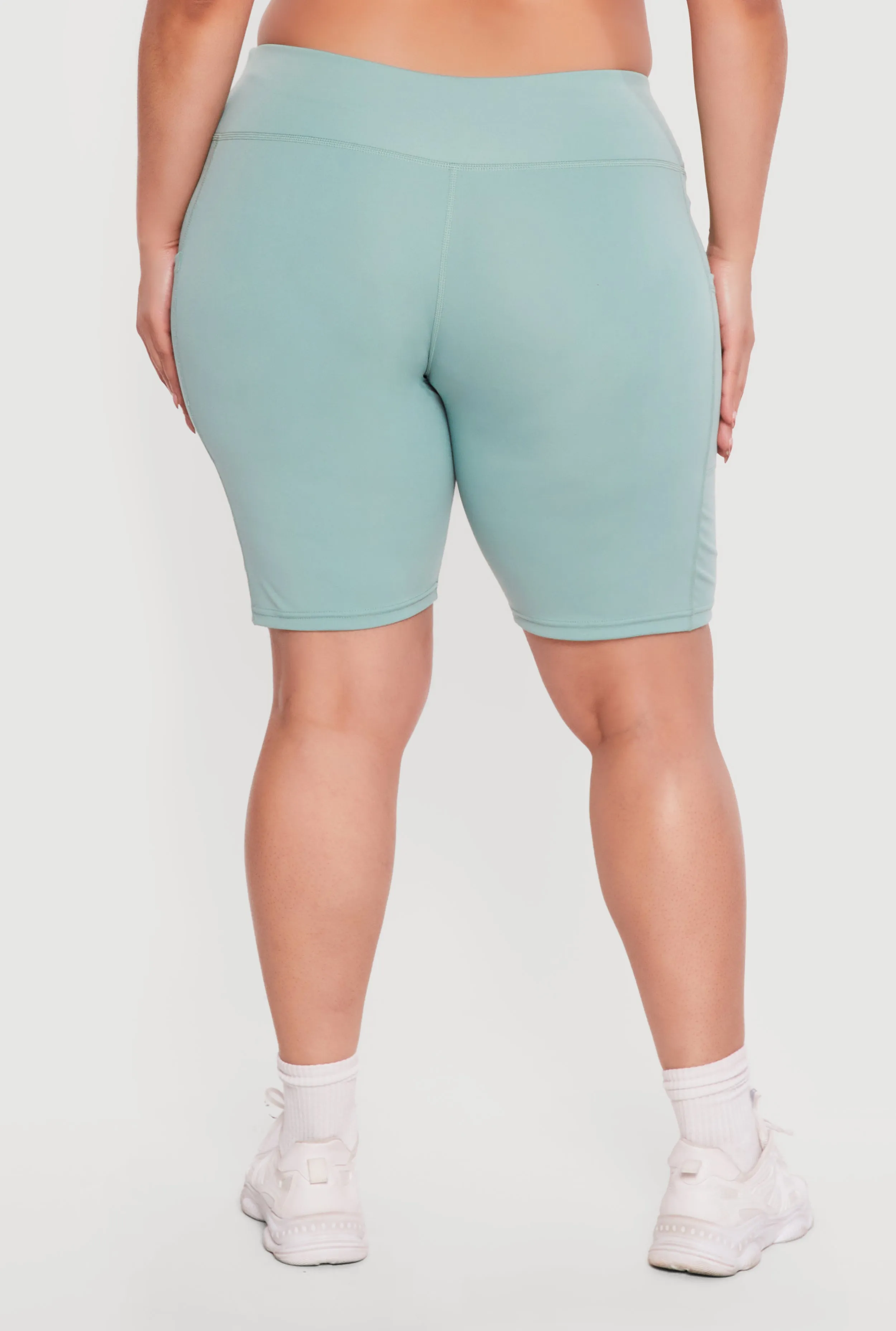 Plus Size Side Pocket Bike Shorts sold by Rainbow product image thumbnail 5