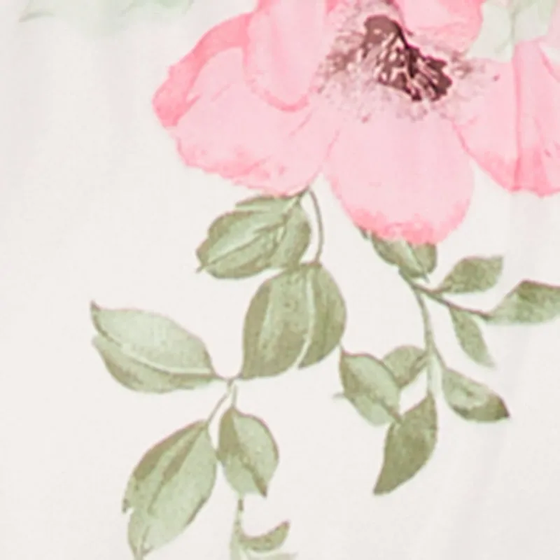 Plus Size Floral Off The Shoulder Mini Dress with Tie Waist Belt sold by Rainbow product image thumbnail 4