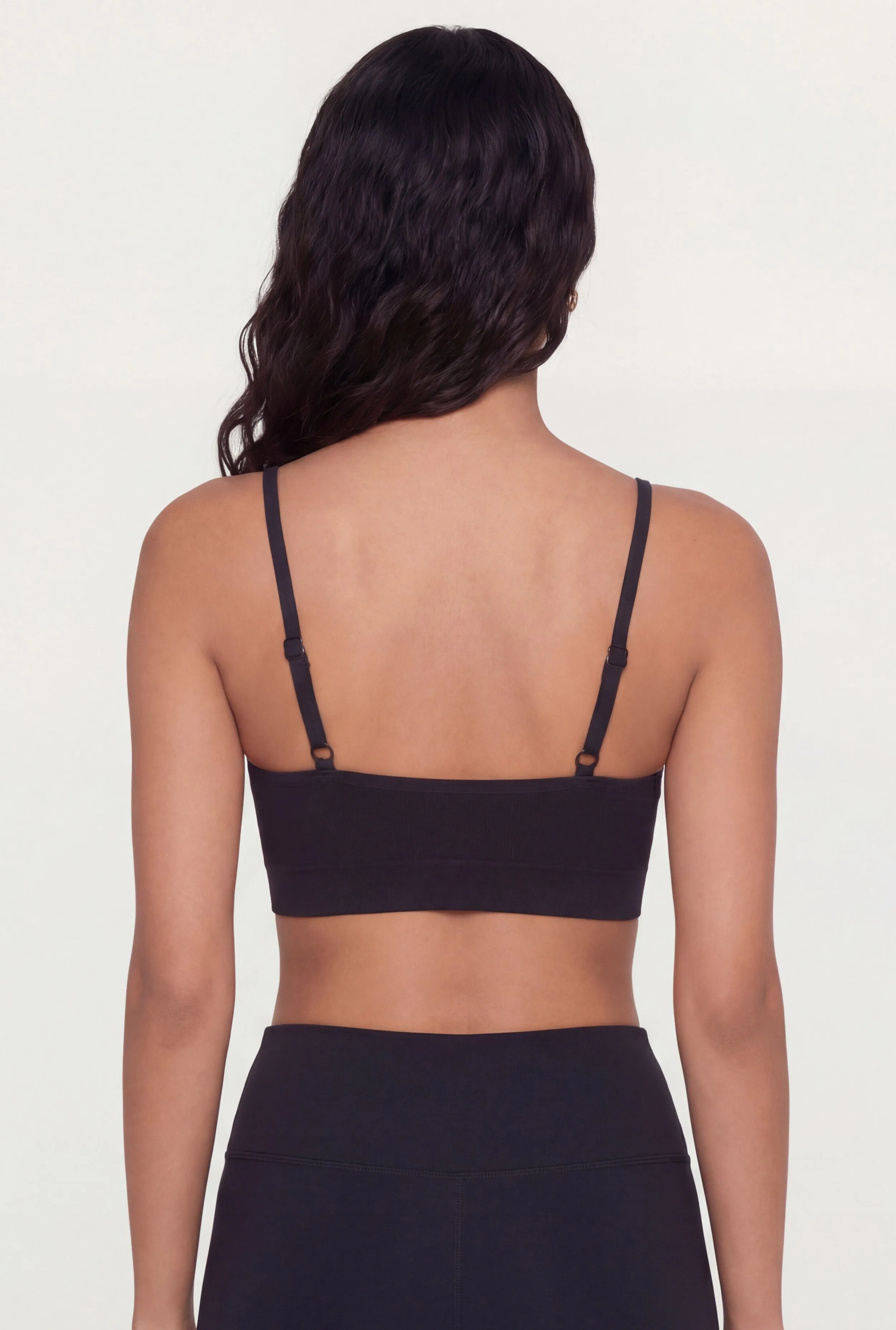 Seamless Ribbed Knit Padded Sports Bra sold by Rainbow product image thumbnail 5