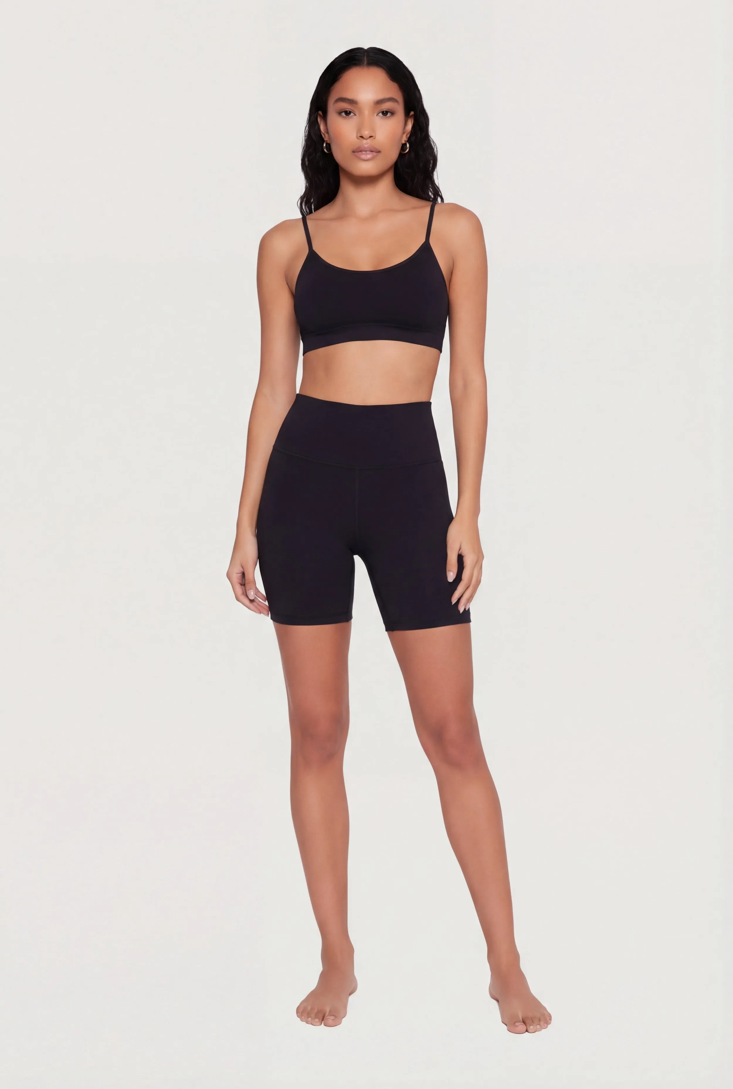 Seamless Ribbed Knit Padded Sports Bra sold by Rainbow product image thumbnail 2