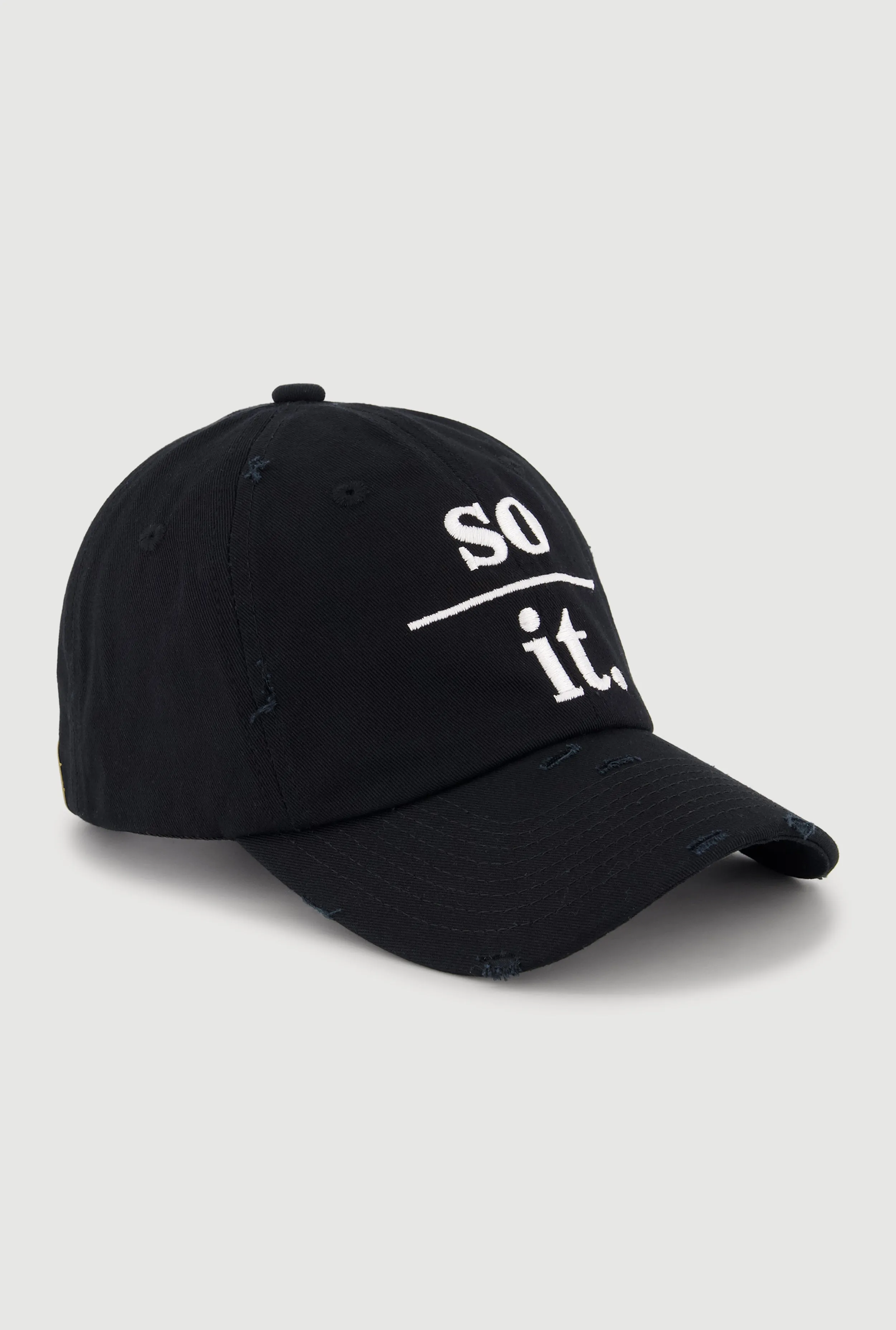 So Over It Baseball Cap sold by Rainbow
