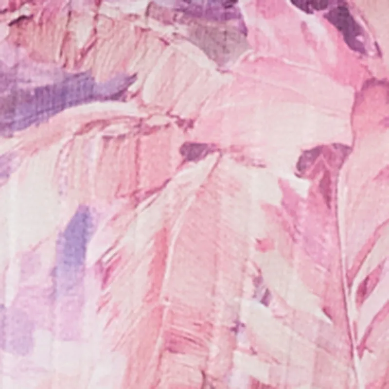 Leaf Print High Waisted Palazzo Pants sold by Rainbow product image thumbnail 4