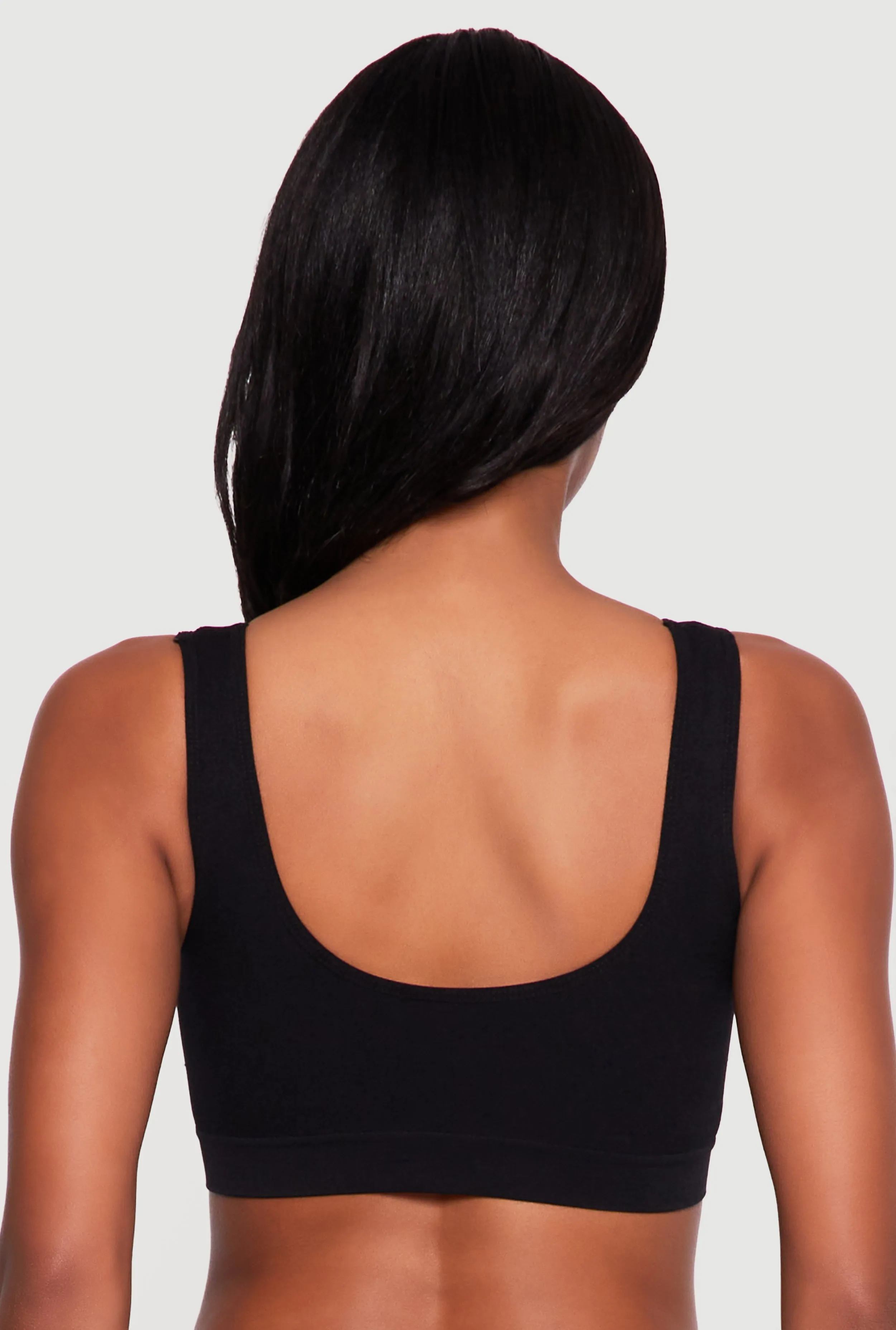 Solid Seamless Sports Bra sold by Rainbow product image thumbnail 5