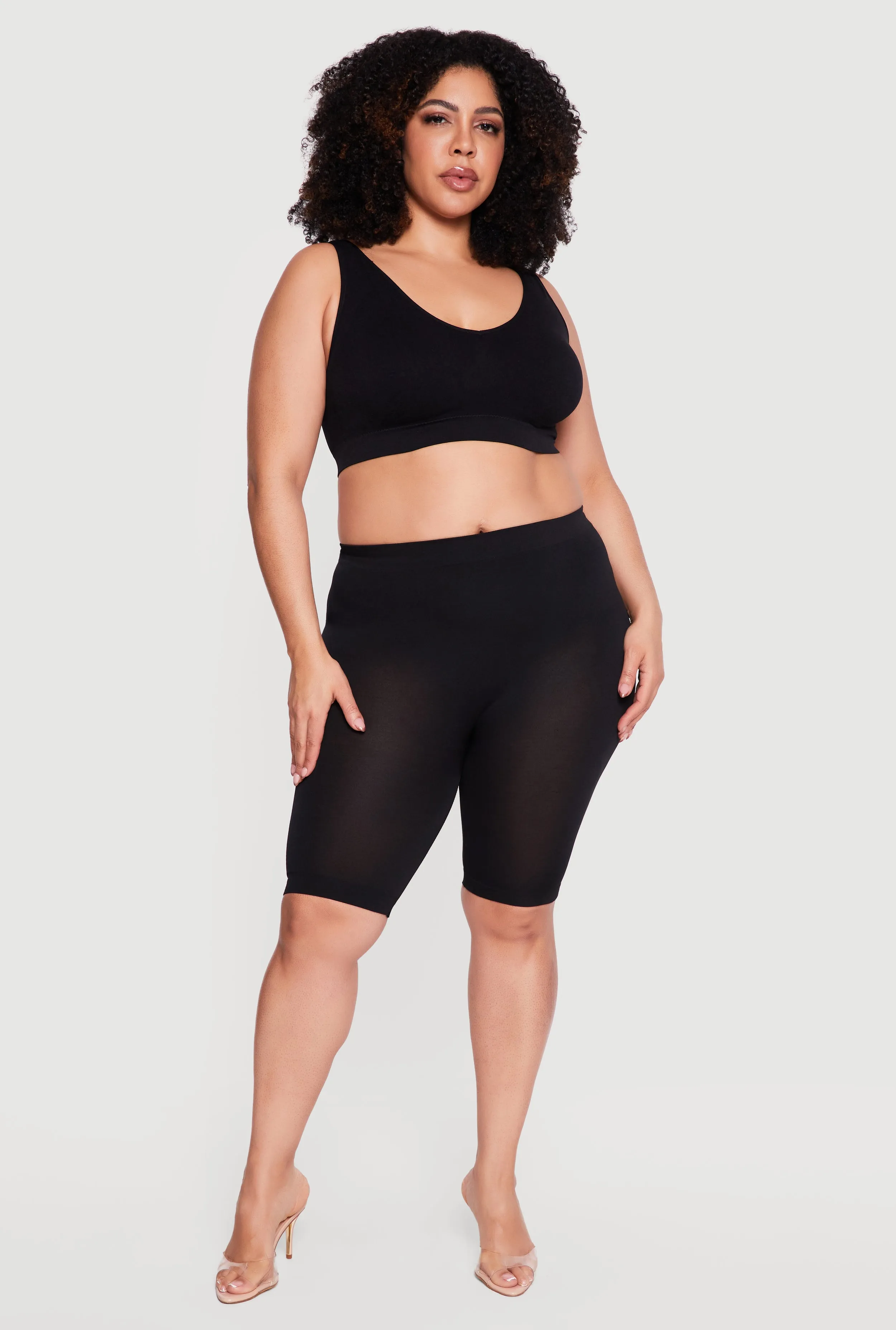 Plus Size Seamless Sports Bra sold by Rainbow product image thumbnail 2