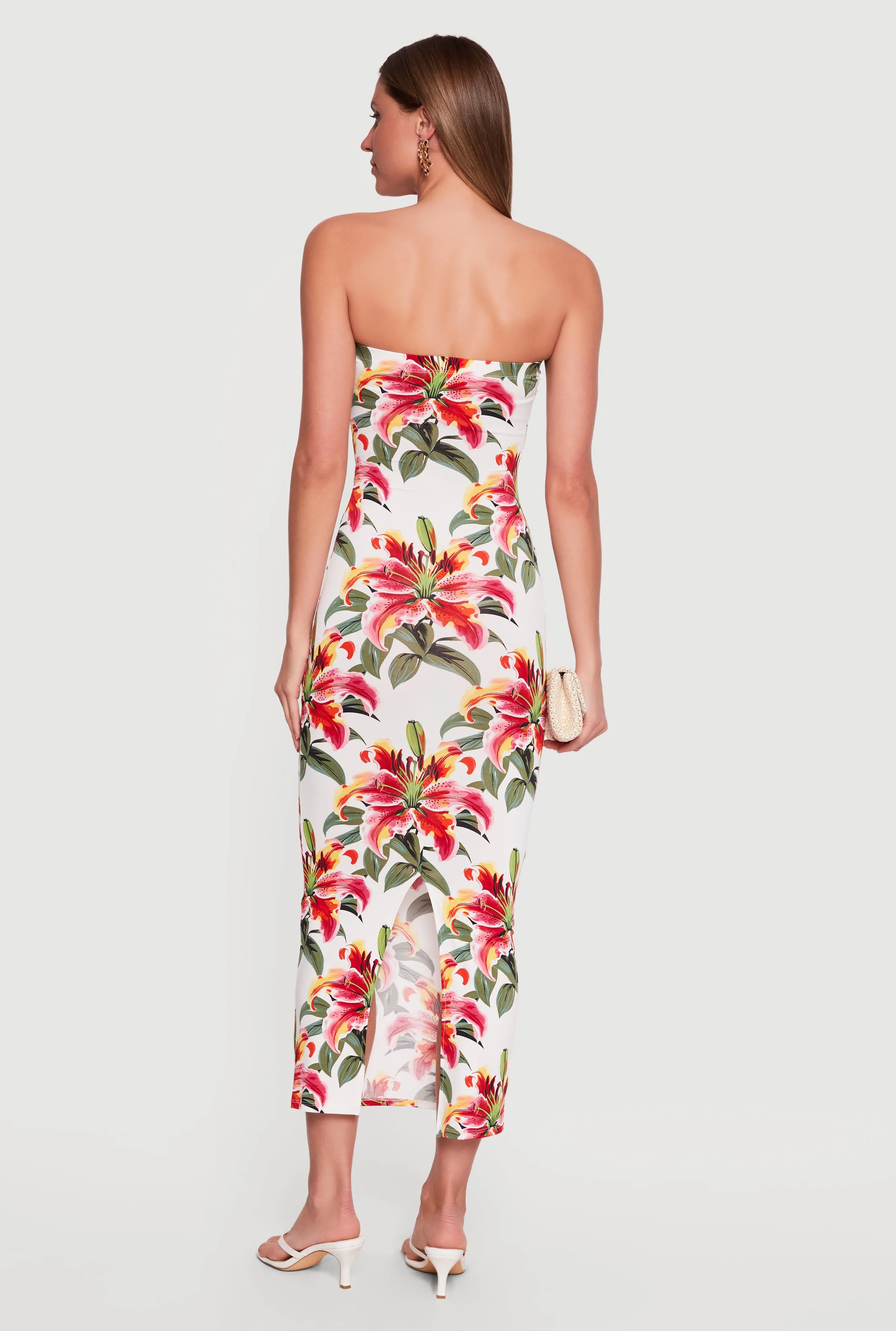 Floral Tube Maxi Dress sold by Rainbow product image thumbnail 3