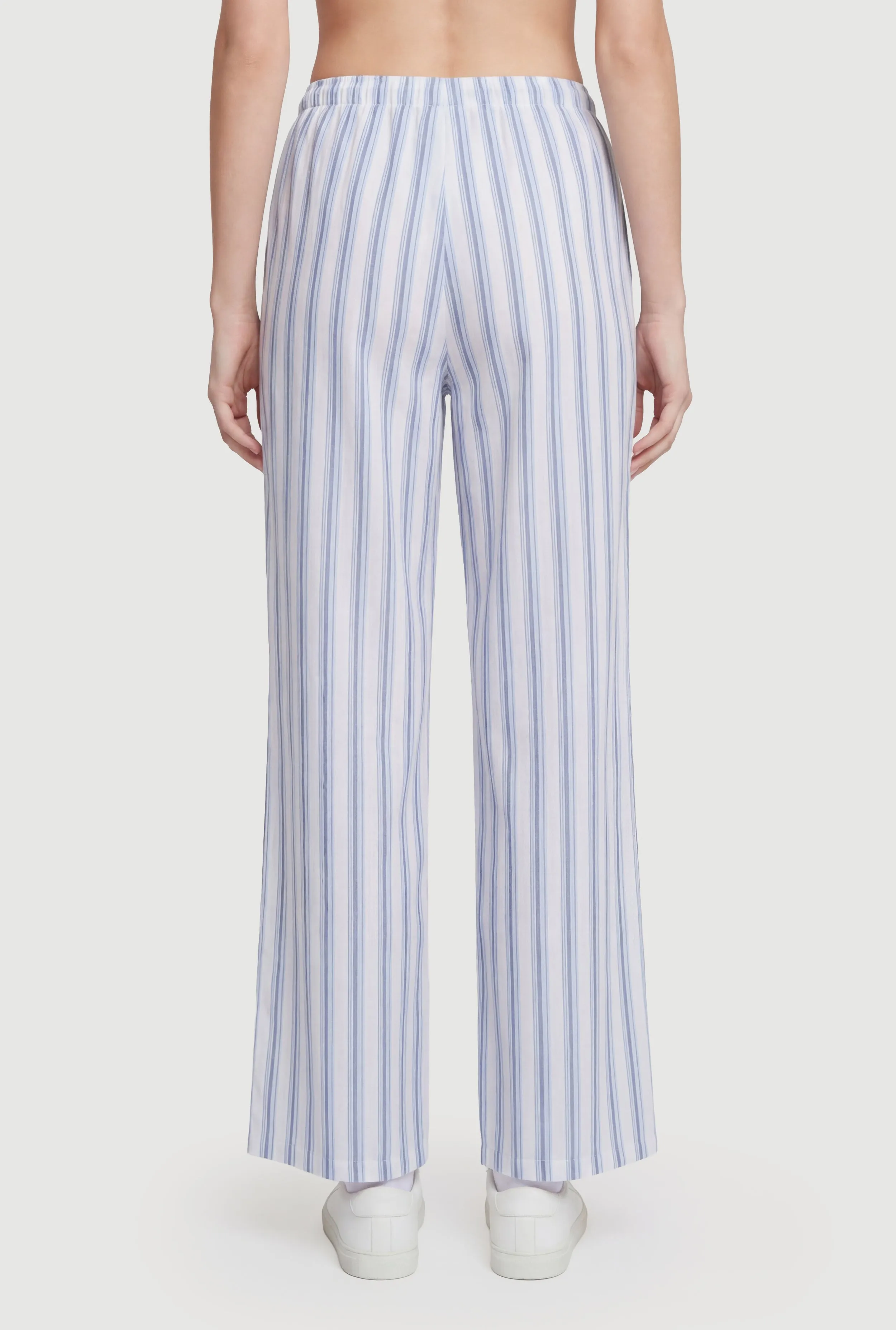 Striped Drawstring Straight Leg Pants sold by Rainbow product image thumbnail 5